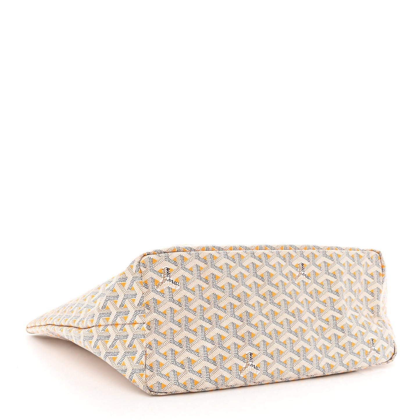 Goyardine Saint Louis Claire Voie PM White Orange