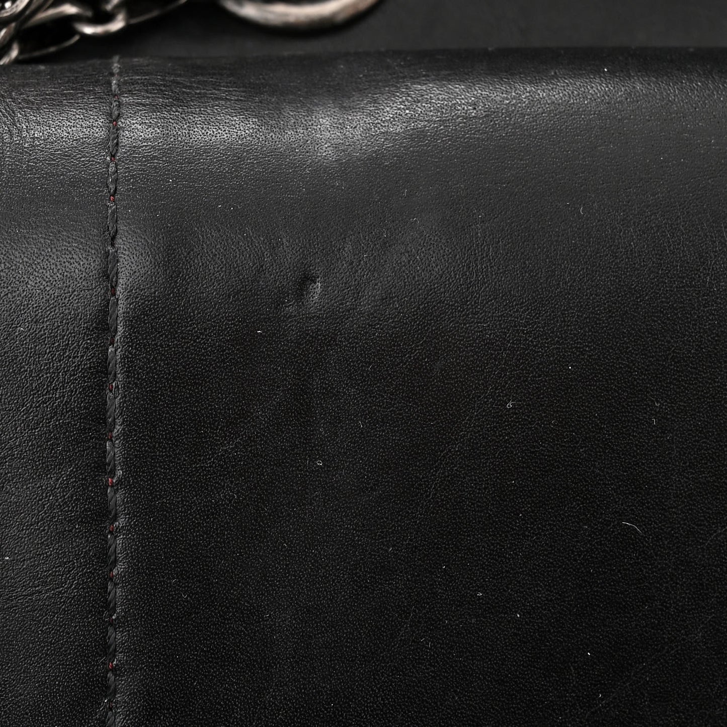 Aged Calfskin Quilted 2.55 Reissue 225 Flap Black