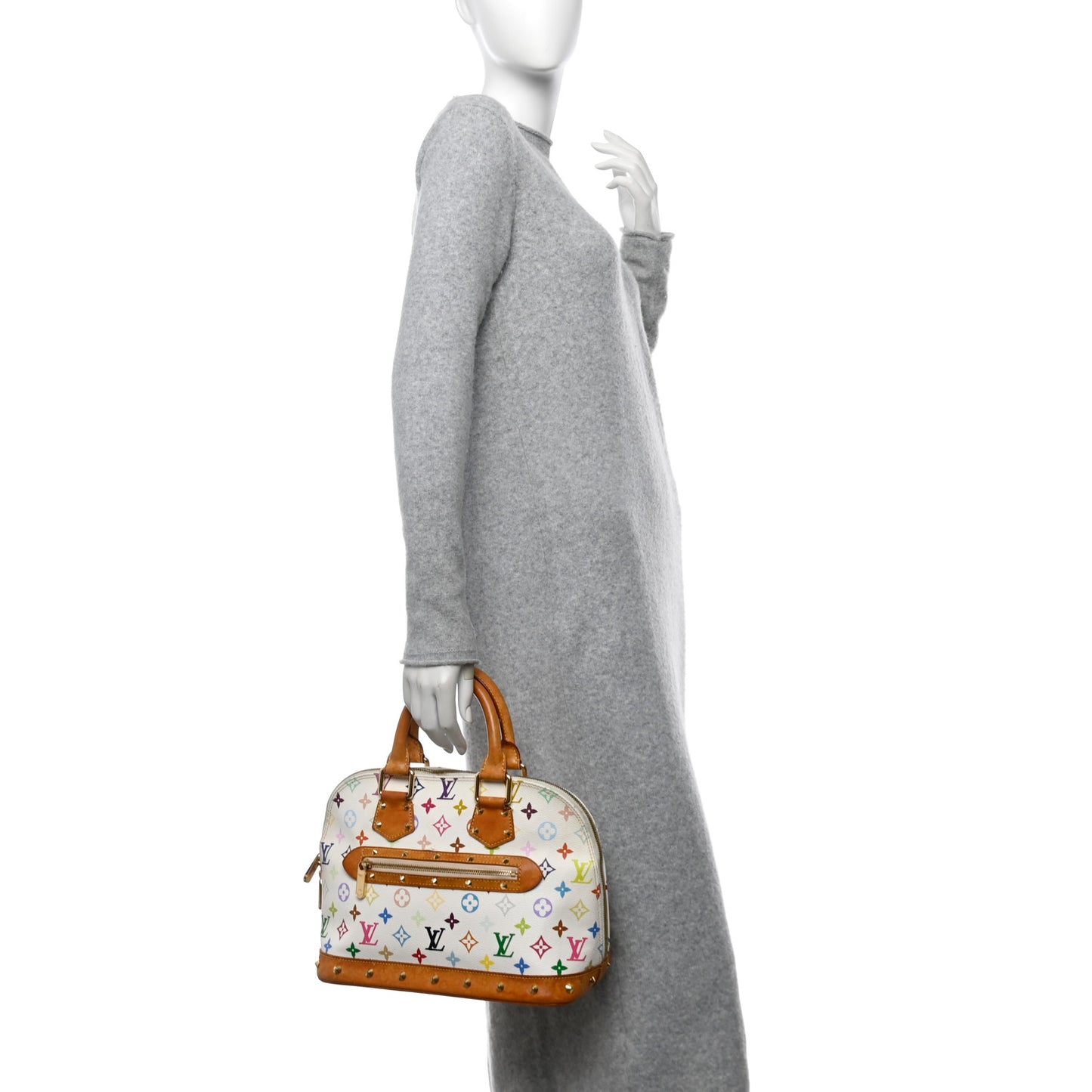 Monogram Multicolor Alma White
