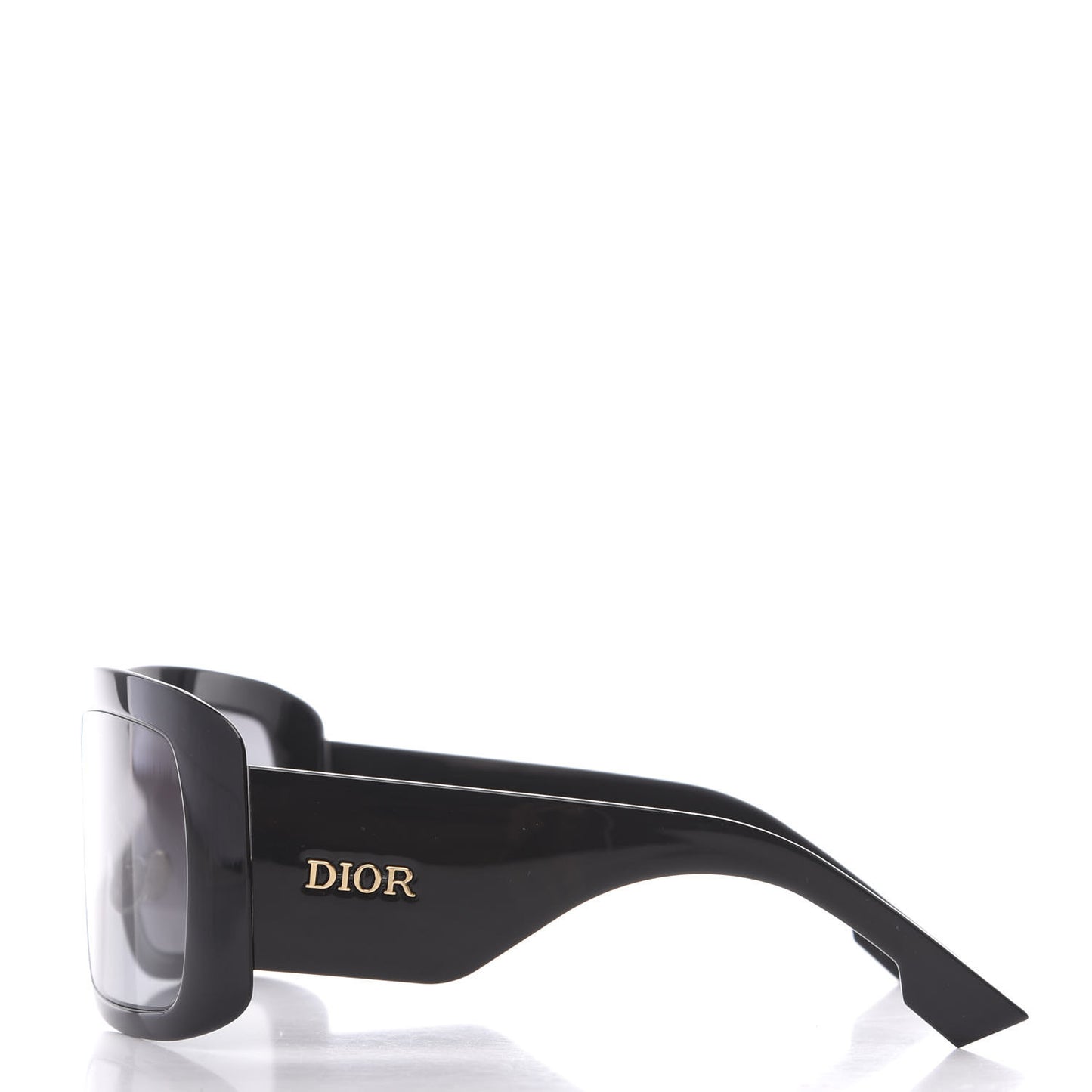 Acetate DiorSo Light 2 Shield Sunglasses Black