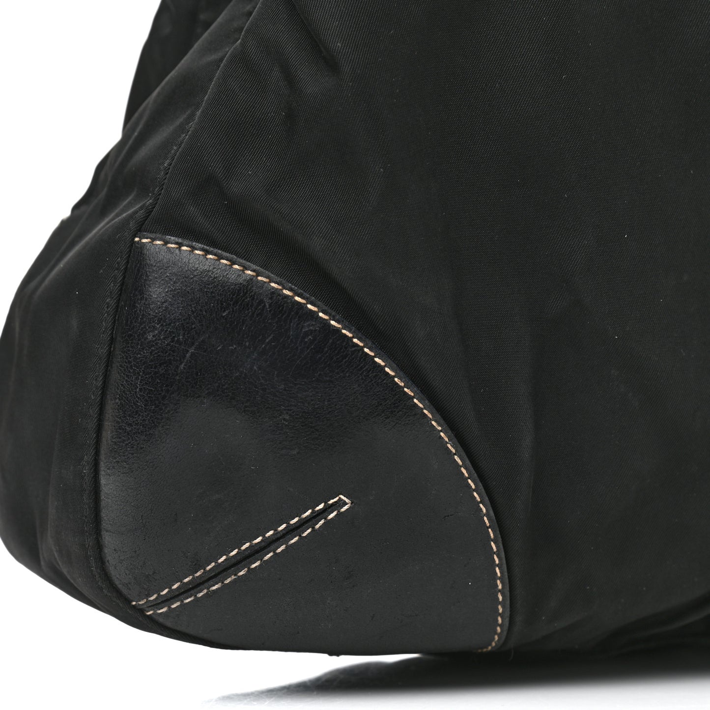 Tessuto Nylon Soft Calf Tote Black