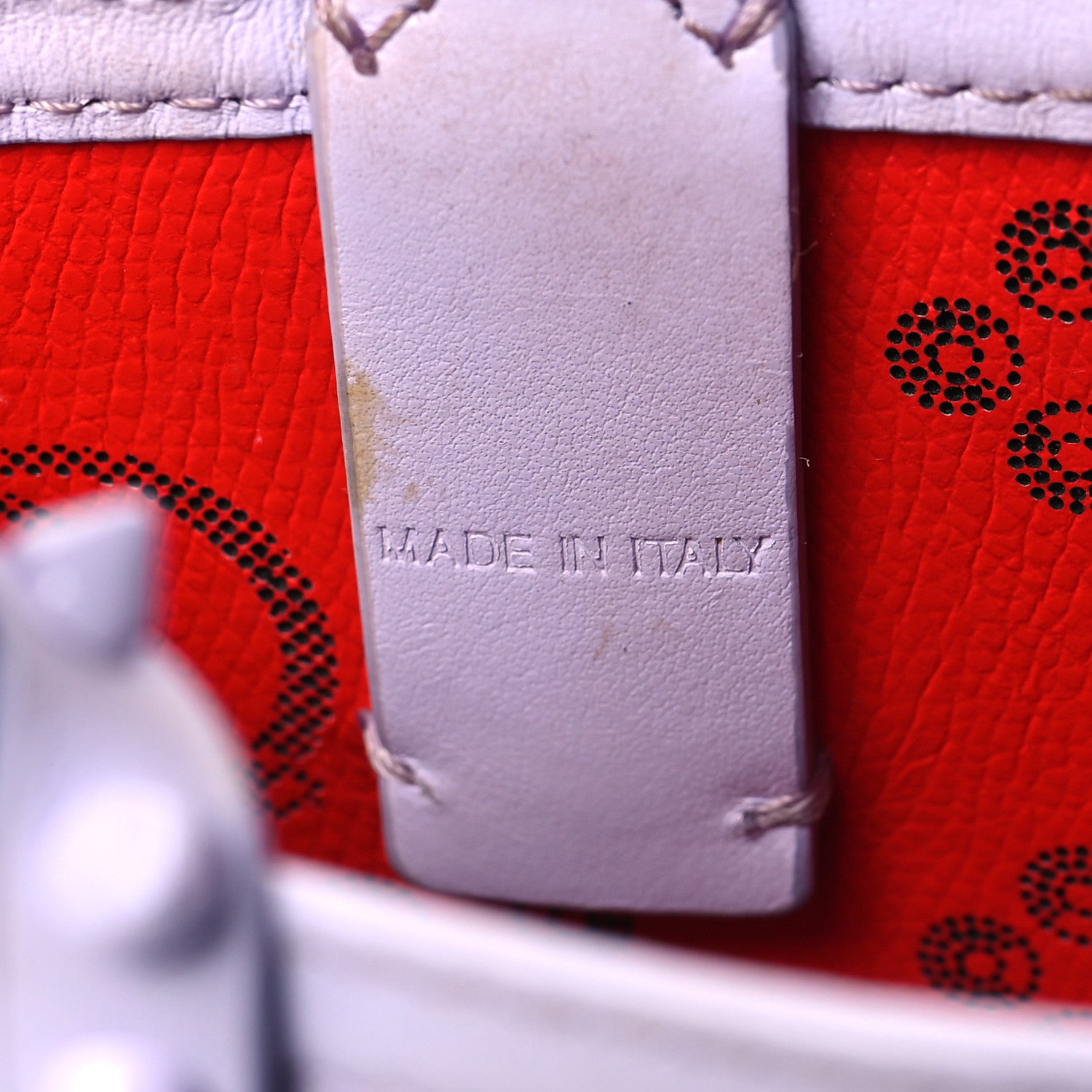 Christian Louboutin Calfskin Loubinthesky Mini East West Cabata Tote Lavender 7 of 13