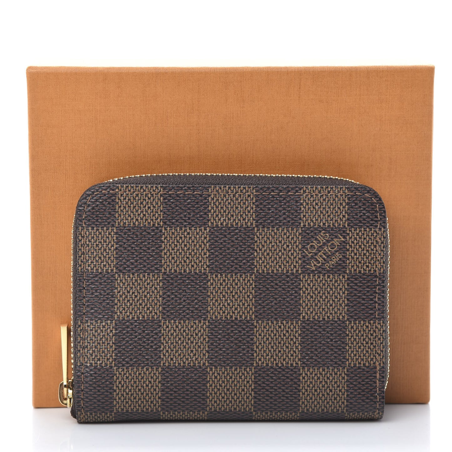 Damier Ebene Zippy Coin Purse