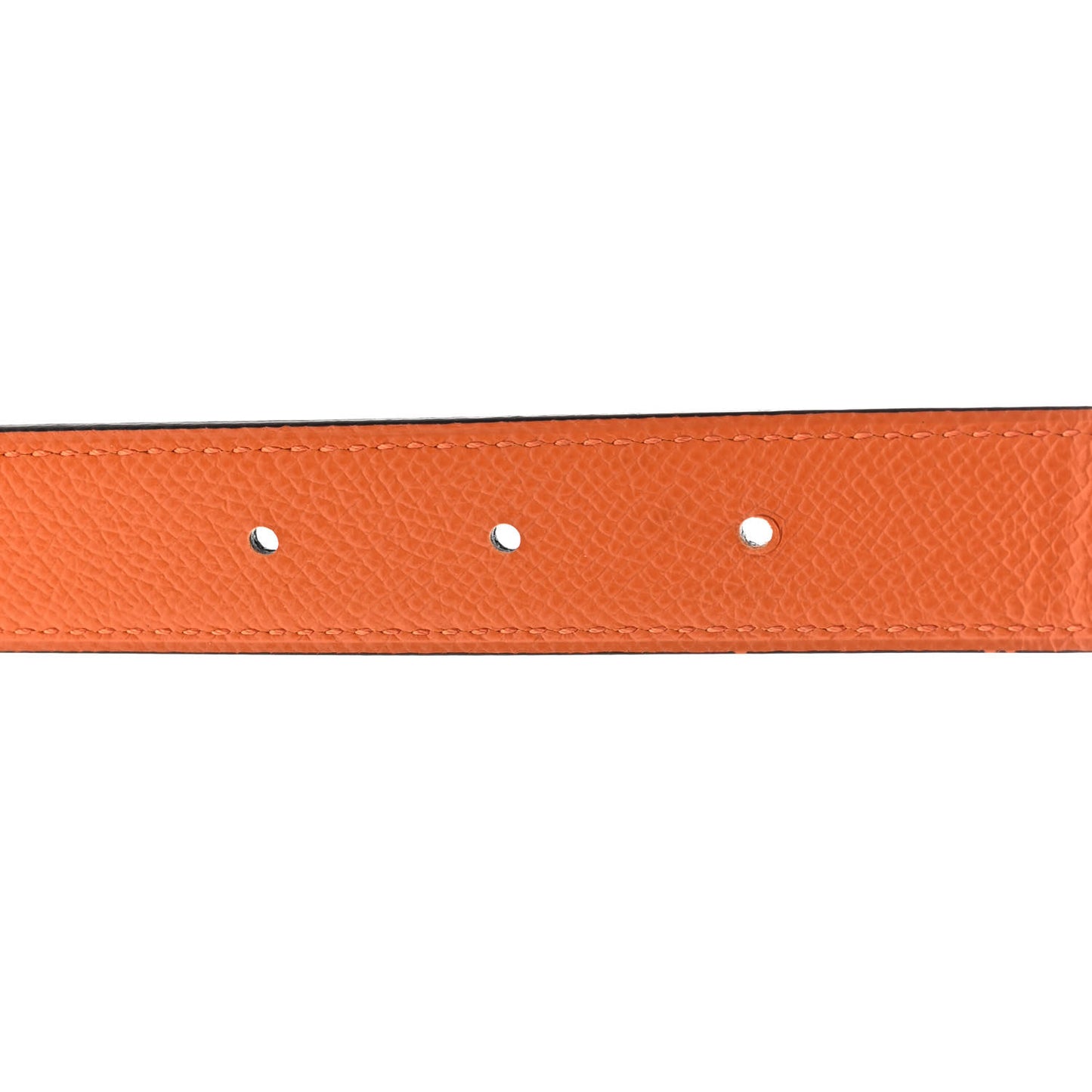 Swift Epsom 24mm Mini Constance H Belt 70 Black Orange