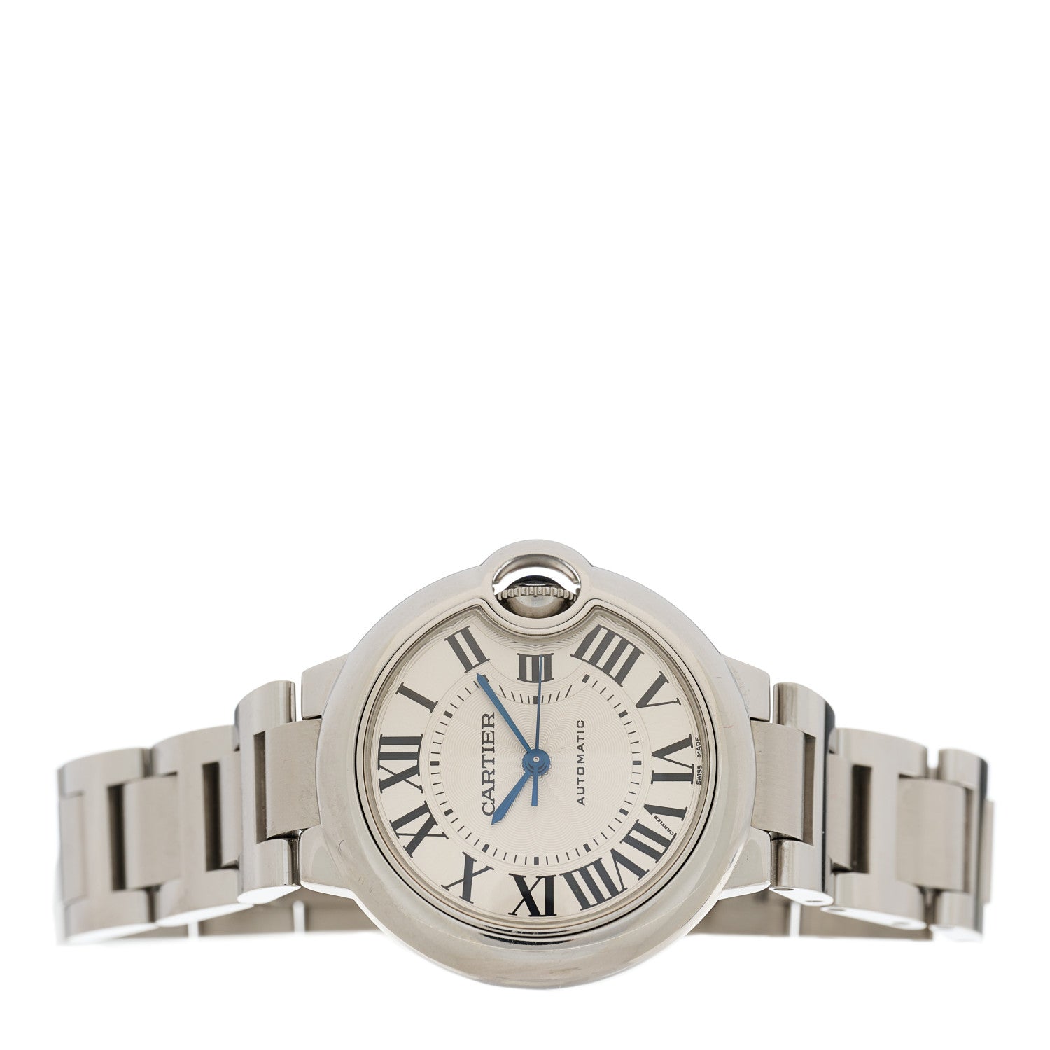 Cartier Stainless Steel 33mm Ballon Bleu De Cartier Automatic Watch 2 of 4
