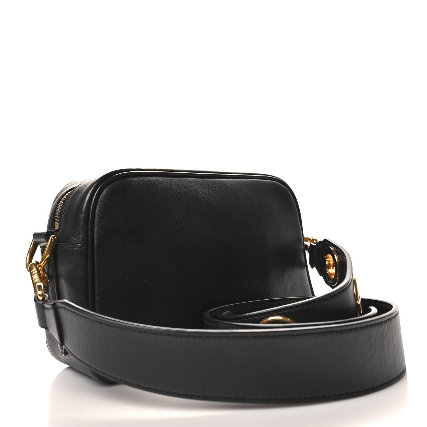 Vitello Century Opaco F is Fendi Camera Case Black