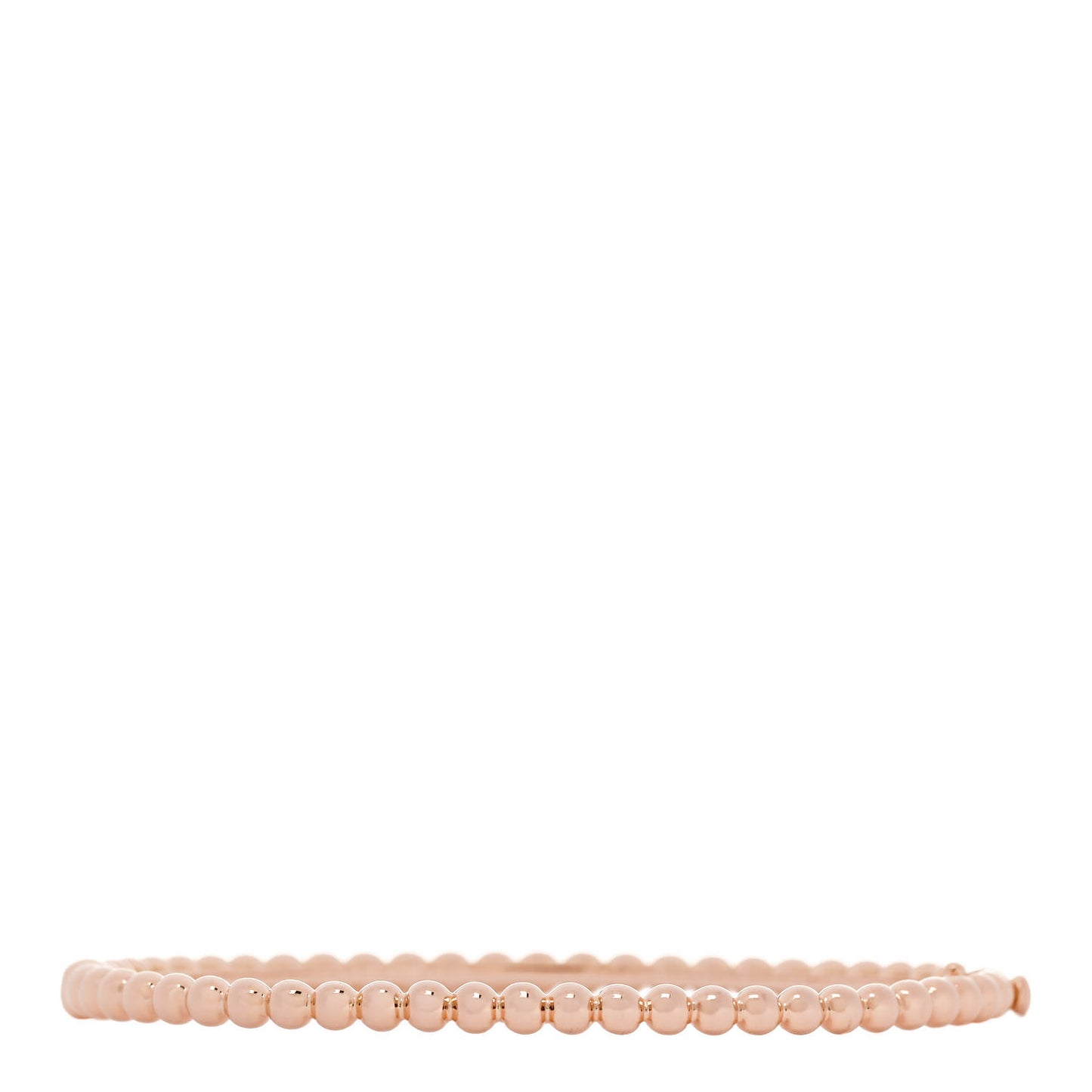 18K Rose Gold Perlee Pearls of Gold Bracelet M