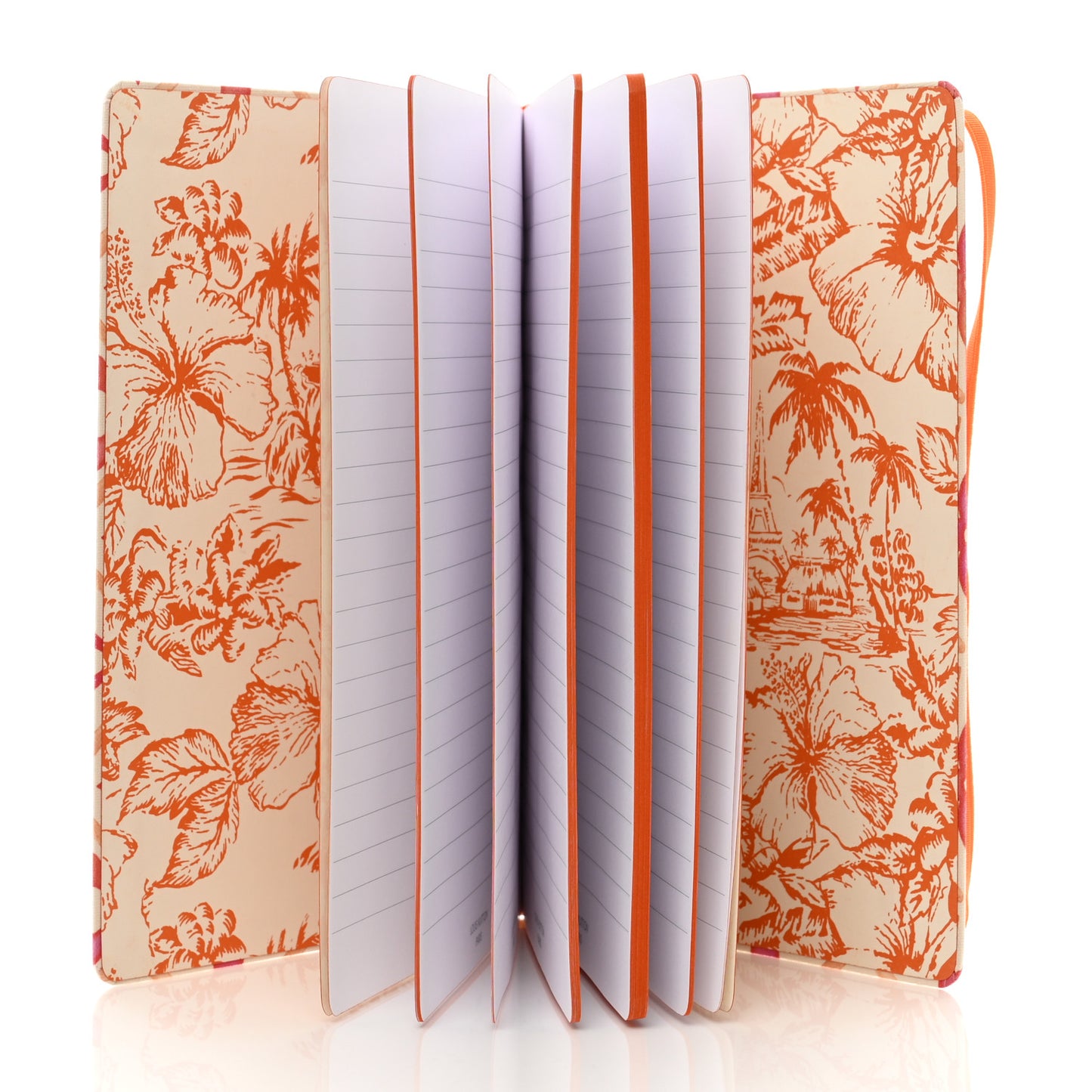 Monogram Watercolor Aquarelle Notebook White