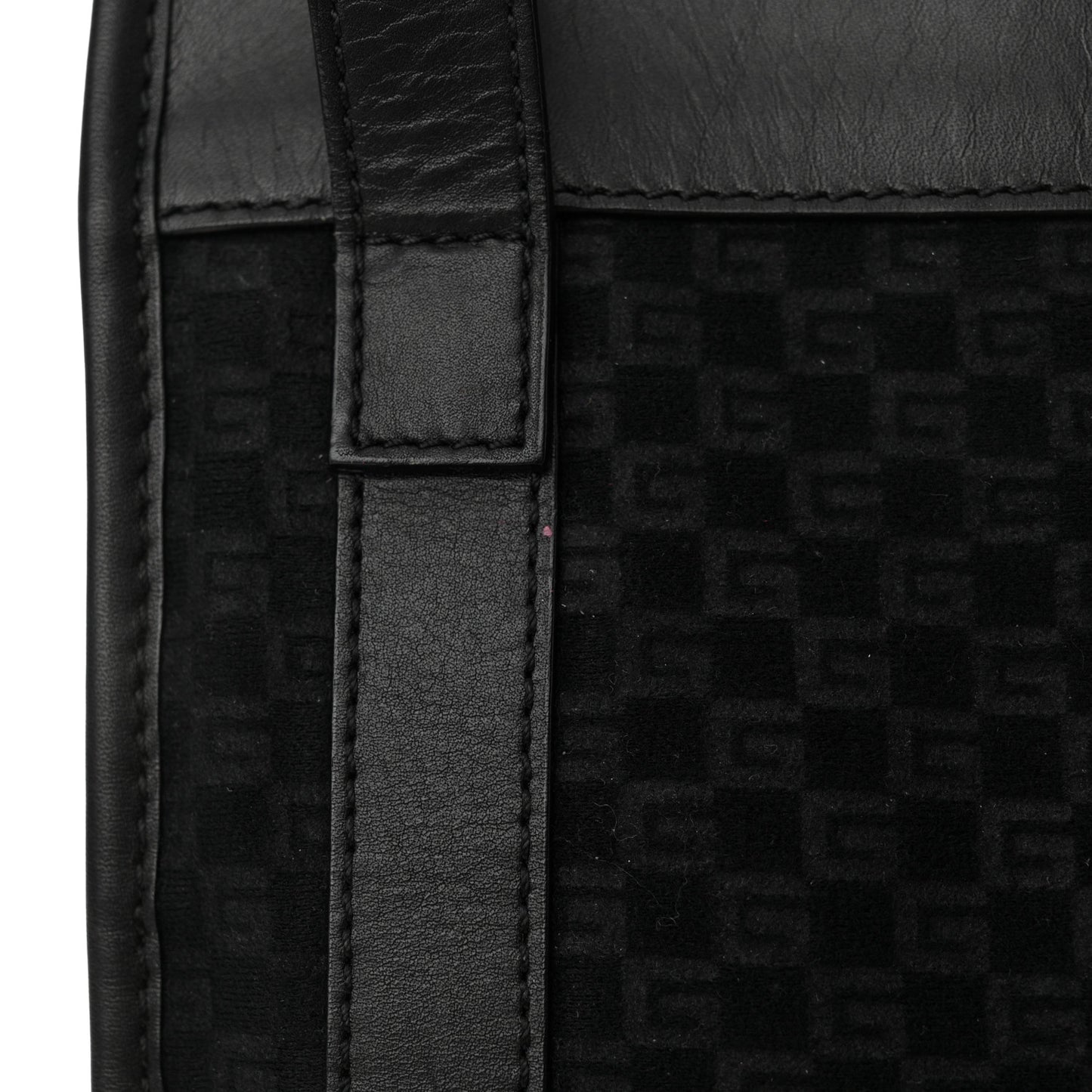 Square G Fabric Mini Tote Black