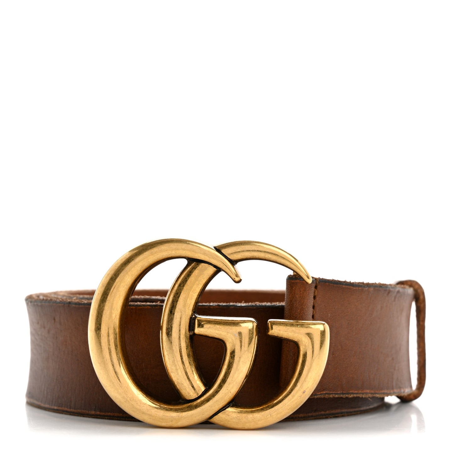 Faded Calfskin Double G 40mm Belt 100 40 Cuir