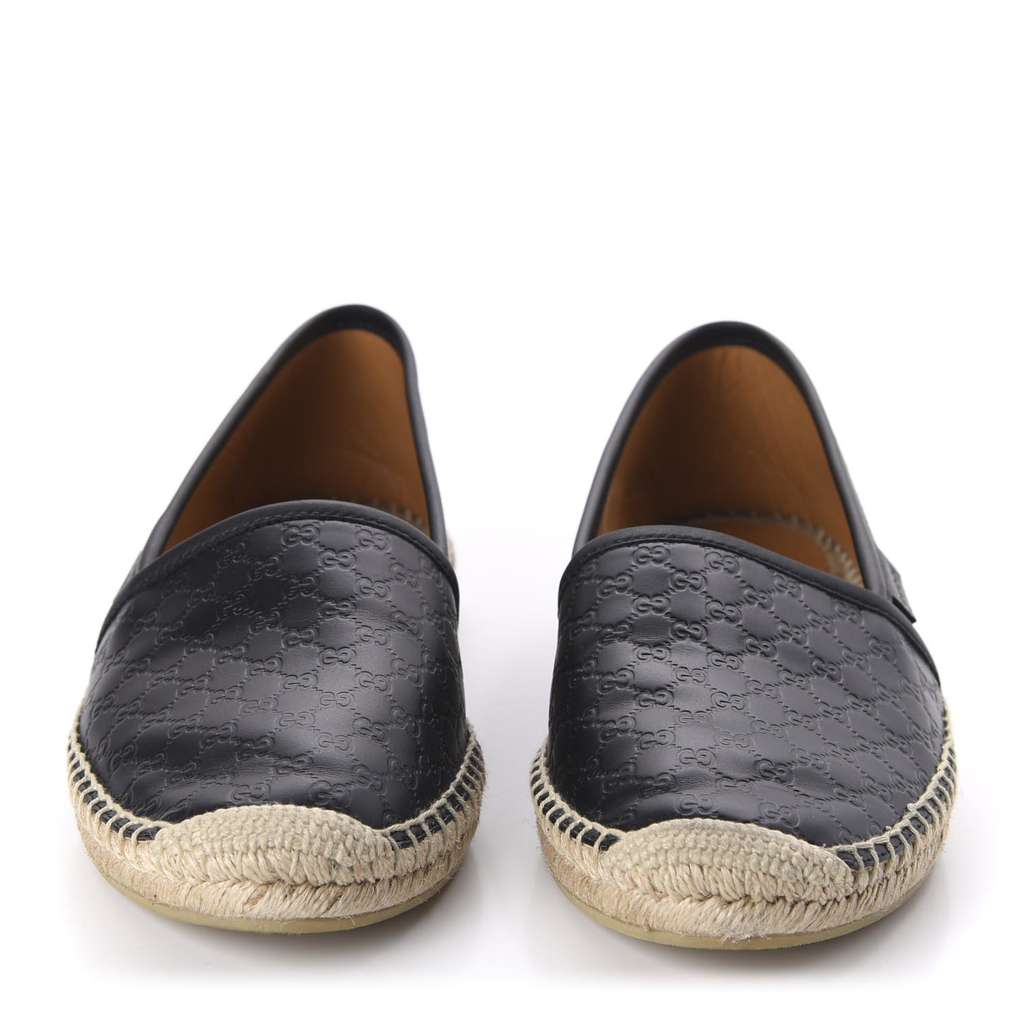 Microguccissima Signature Espadrilles 38 Black