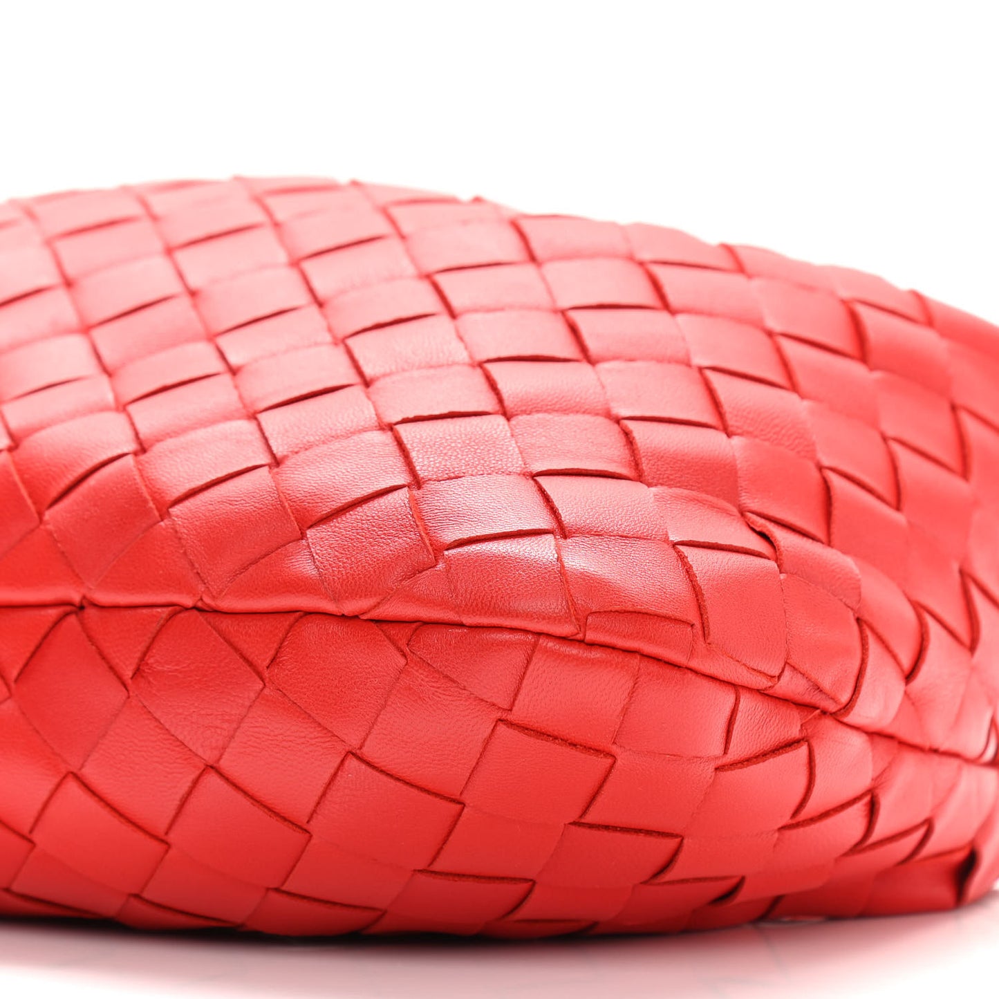 Nappa Intrecciato Mini Jodie Red
