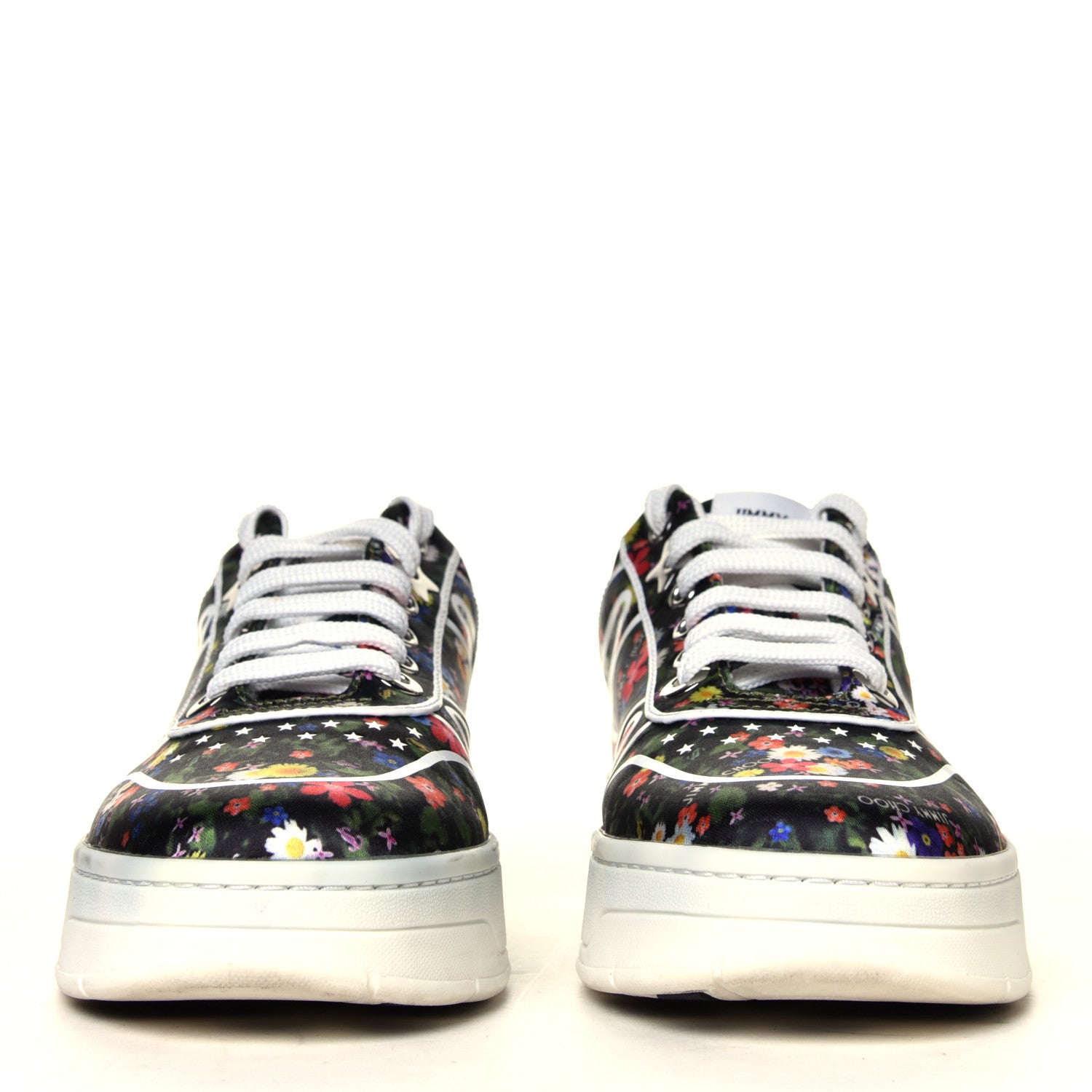 Jimmy Choo Nylon Ditsy Hawaii Sneakers 35.5 Multicolor 4 of 6