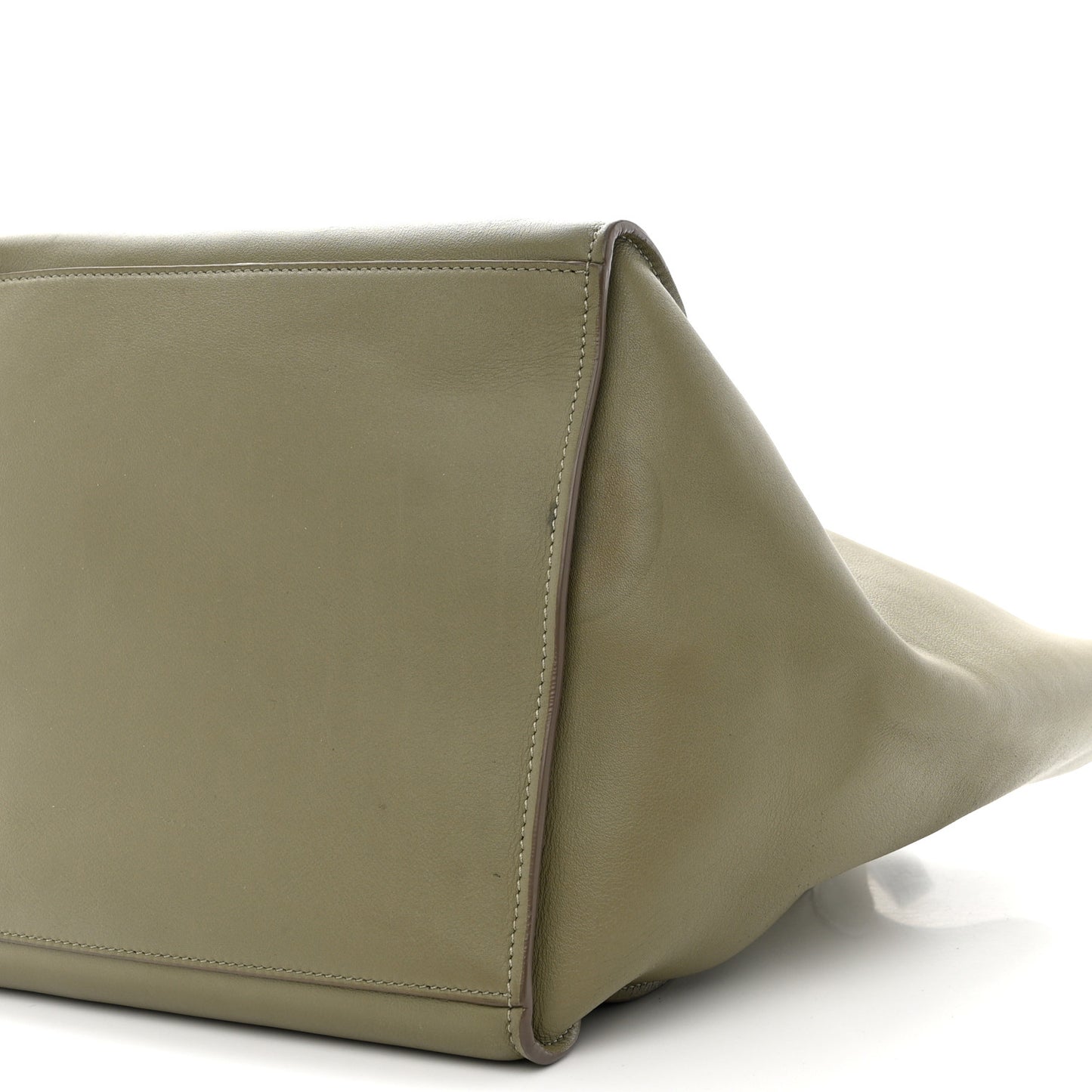 Smooth Calfskin Small Big Bag Sage