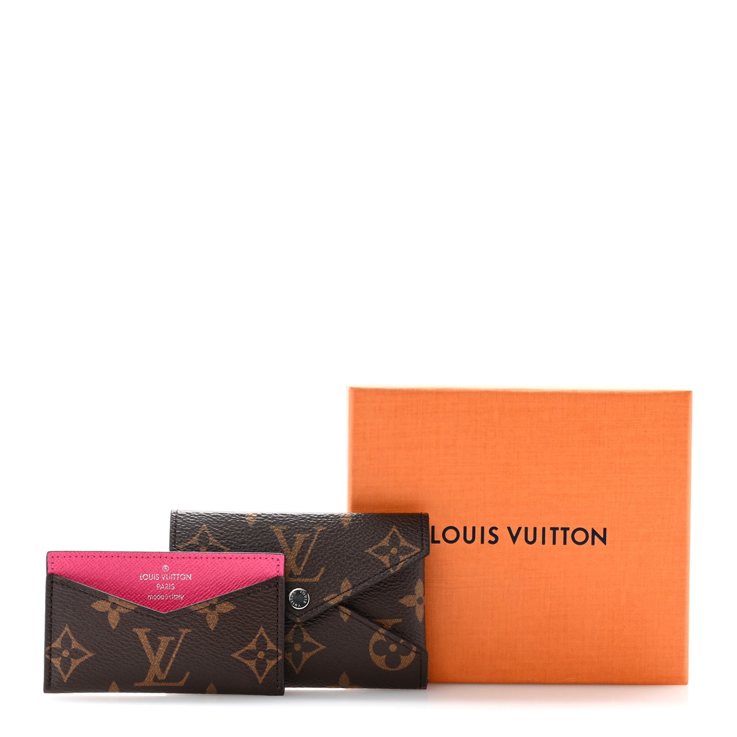 Monogram LV Colormania Kirigami Card Holder Pondichery Pink