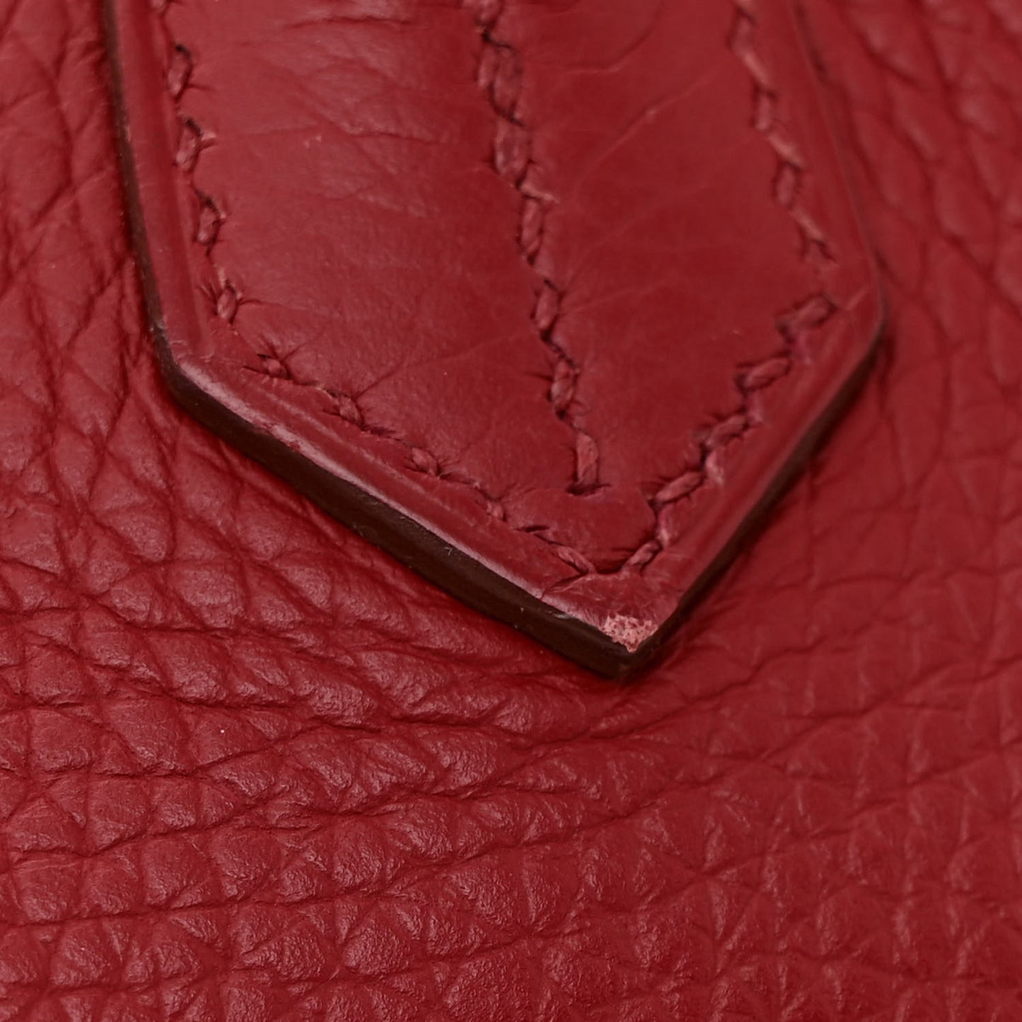 Togo Birkin 35 Rouge Garance