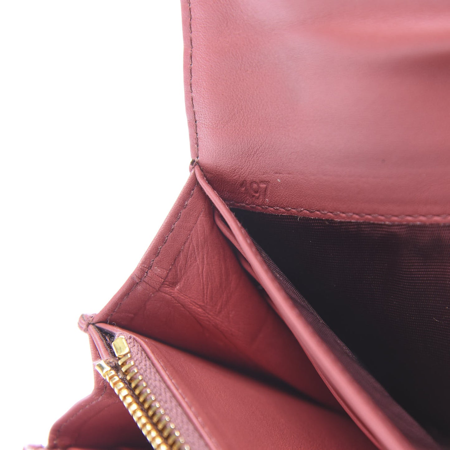 Patent Crocodile Embossed Saint Cocco Lux Continental Flap Wallet Antico