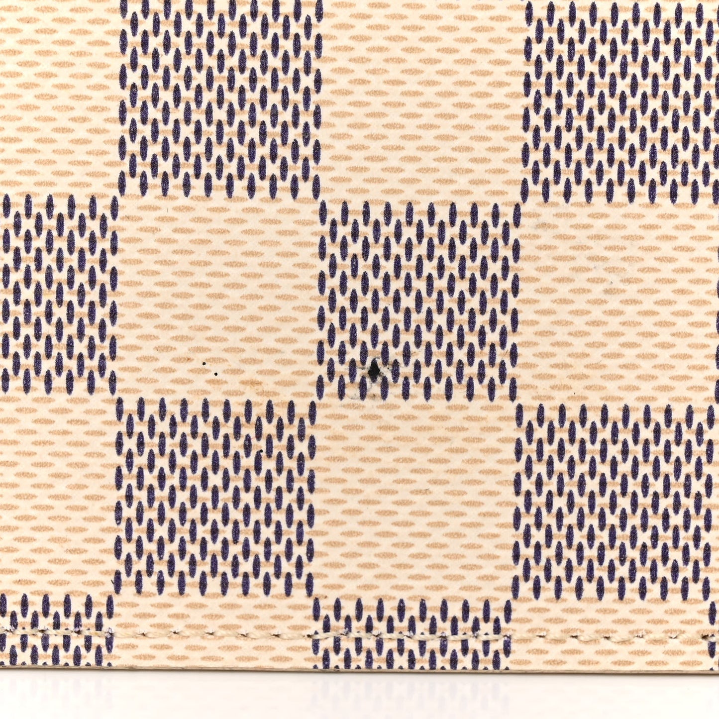 Damier Azur Pochette Felicie Chain Wallet Rose Ballerine