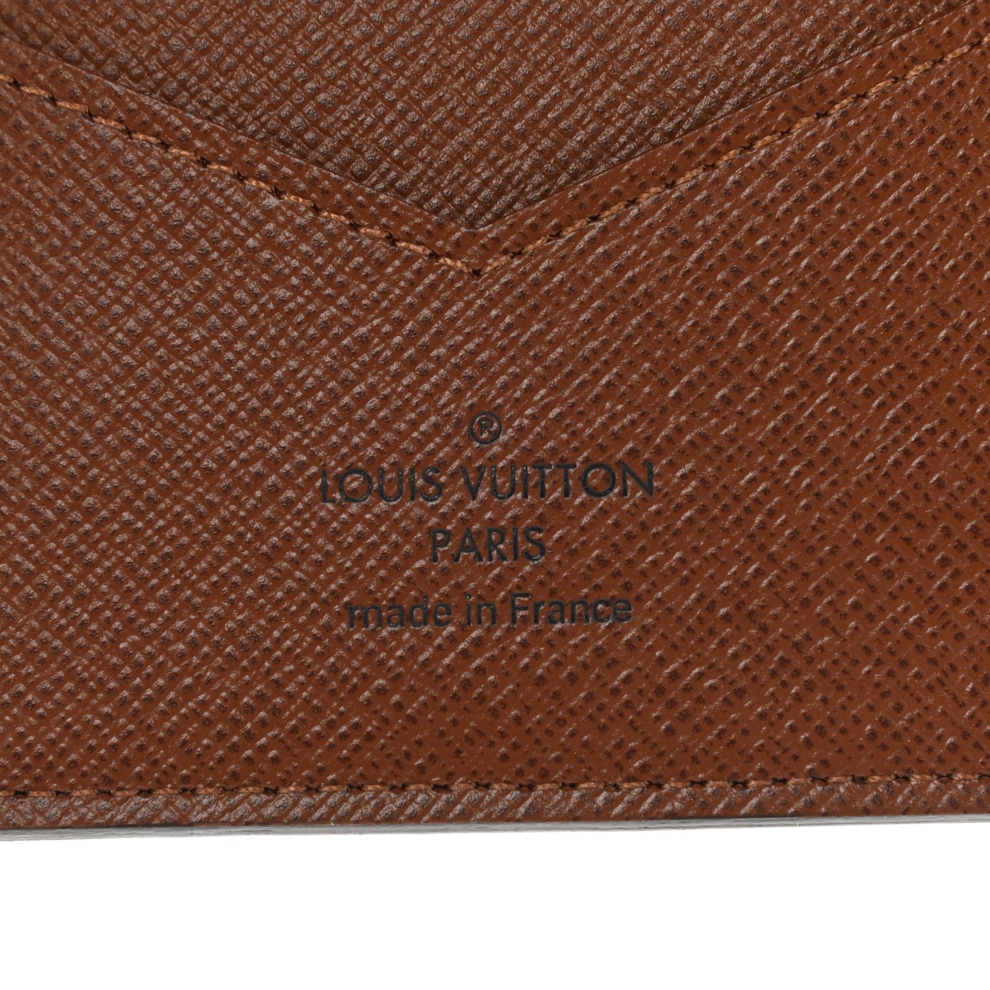 Monogram Passport Cover