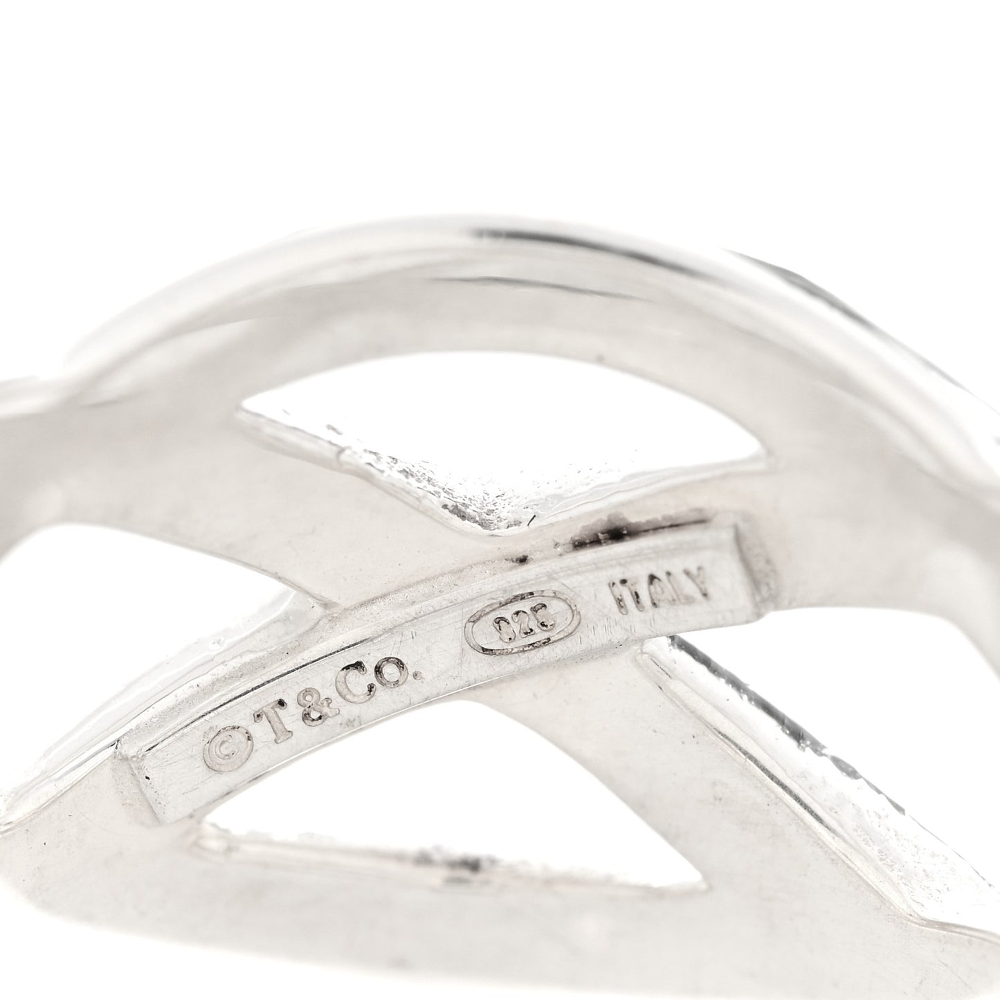 Sterling Silver Celtic Knot Ring 50 5.5