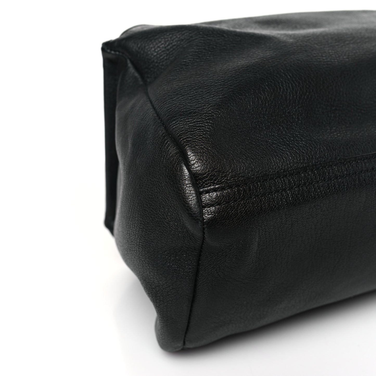 Sugar Goatskin Small Pandora Black