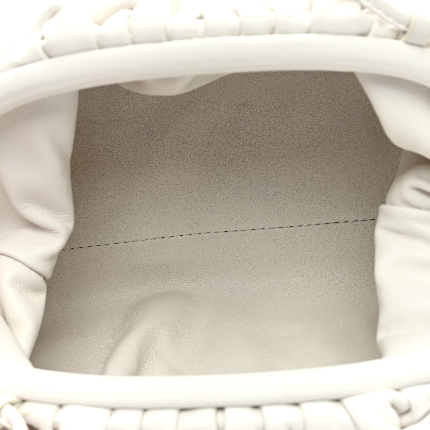 Bottega Veneta Butter Calfskin The Mini Pouch Chalk 5 of 8