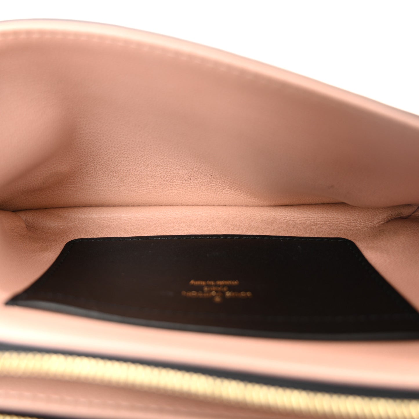 Lambskin Embossed Monogram Pochette Coussin Black