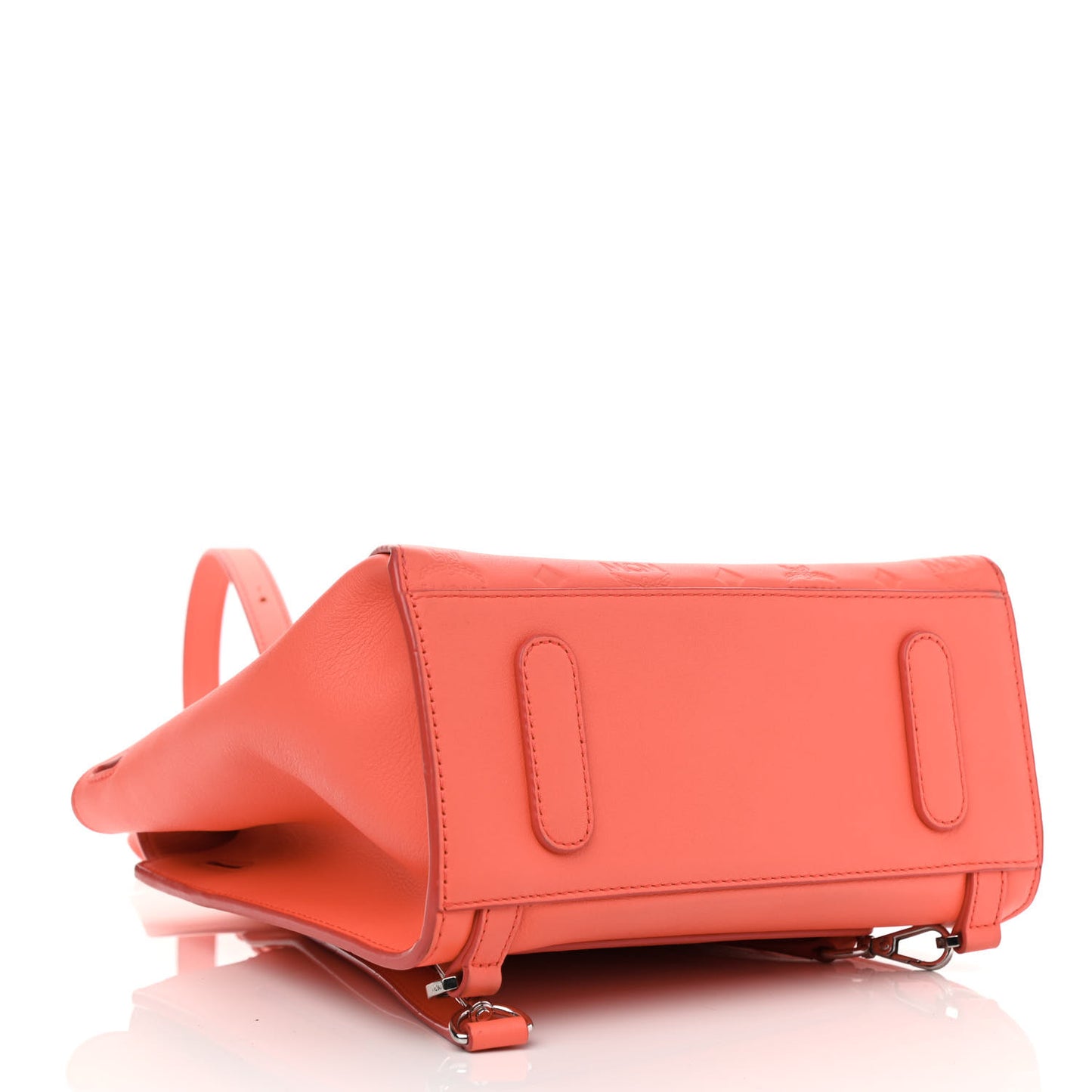 Calfskin Ottomar Monogram Essential Small Backpack Hot Coral