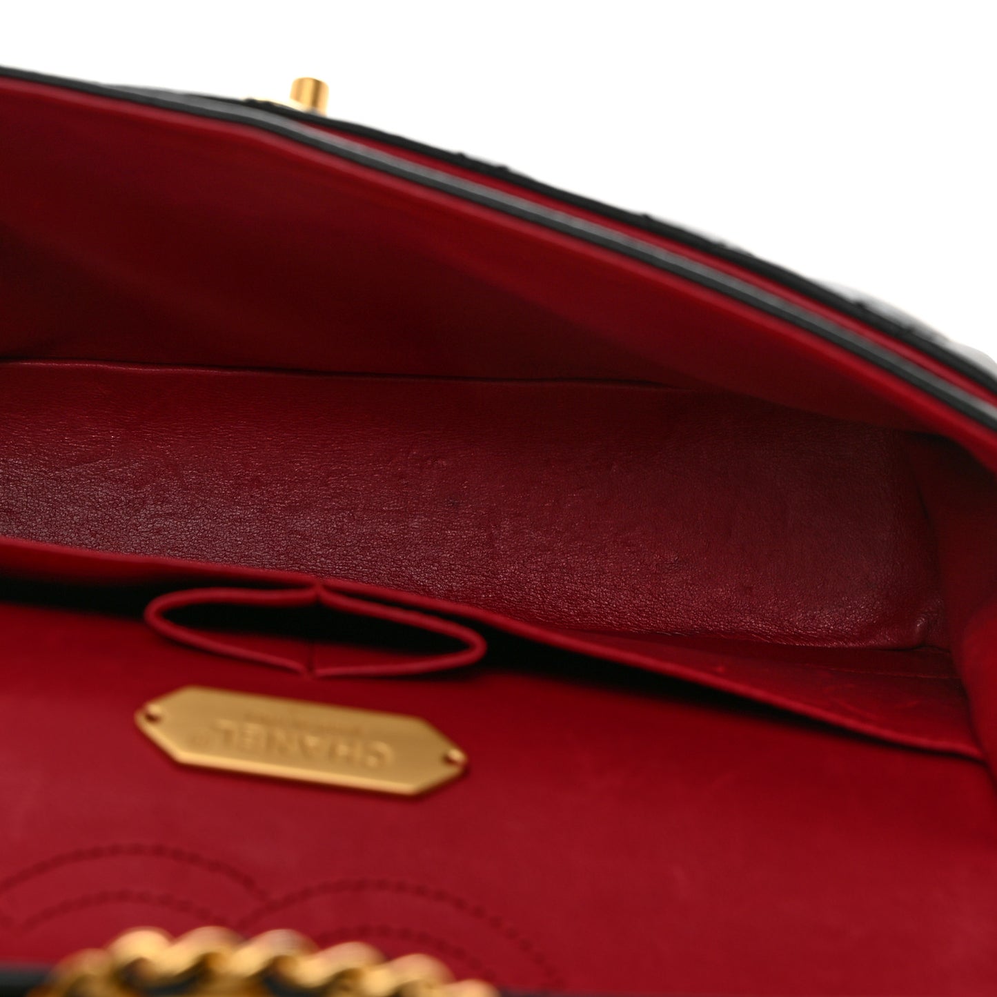 Lambskin Timeless Classic Chained Double Flap Black