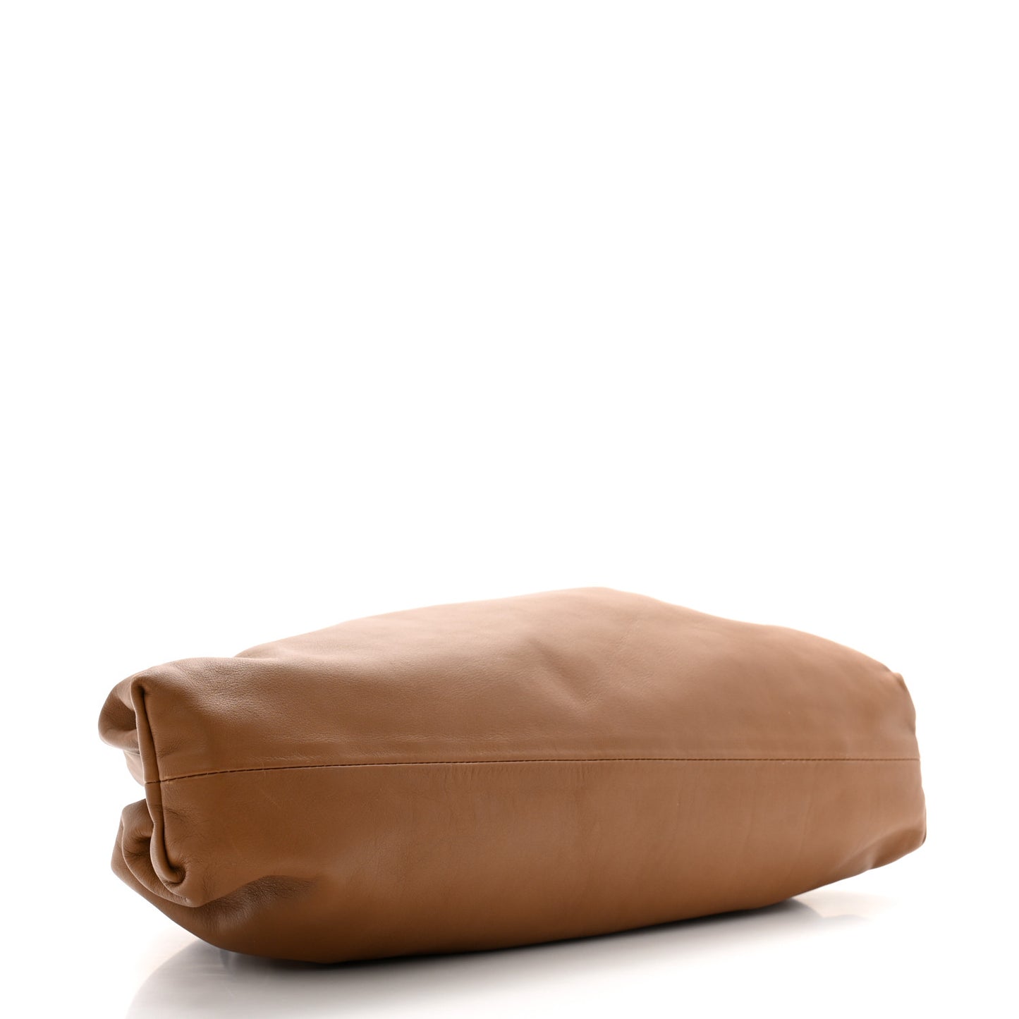 Smooth Butter Calf The Pouch Oversized Cammello