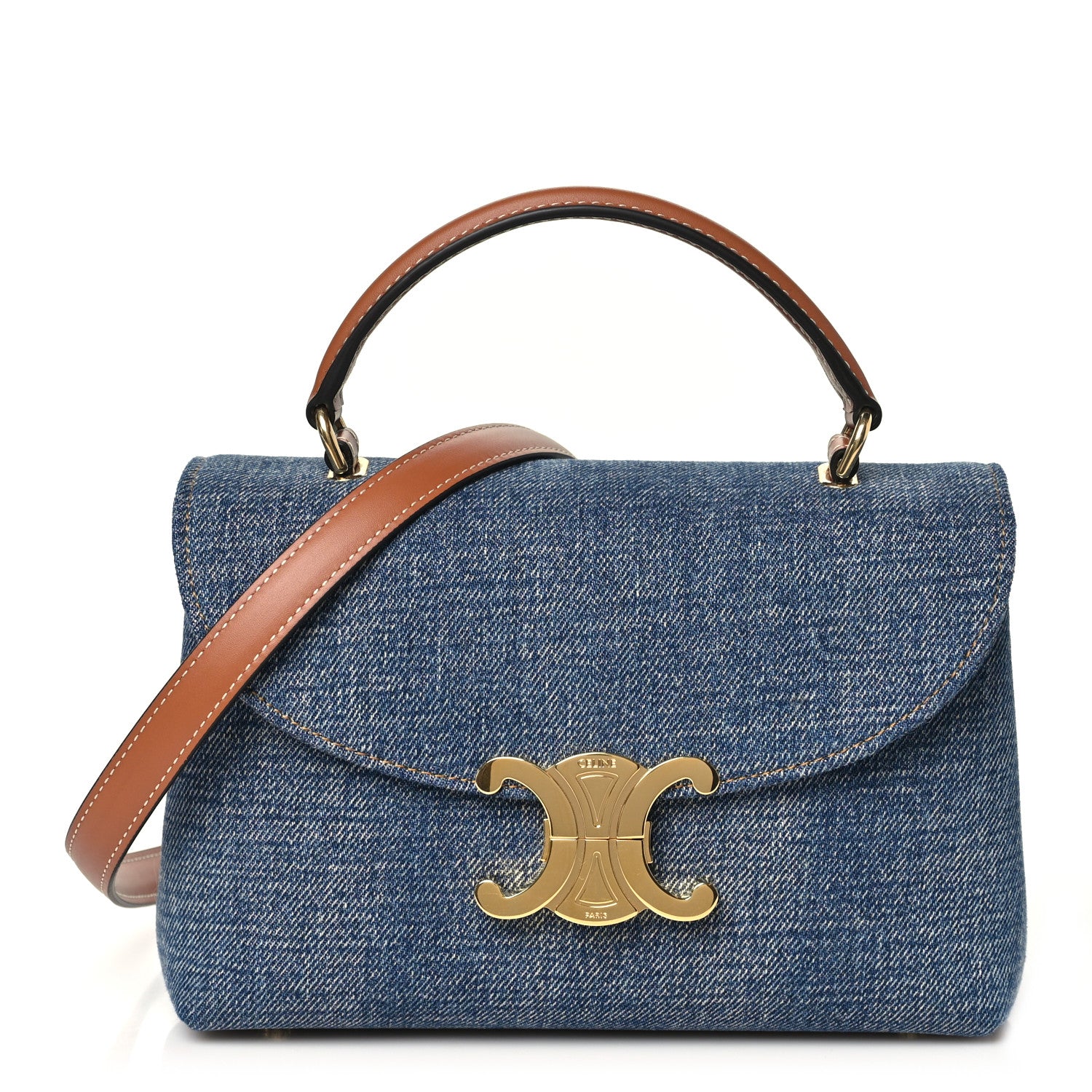 Celine Denim Calfskin Teen Nino Tan 1939732 – FASHIONPHILE