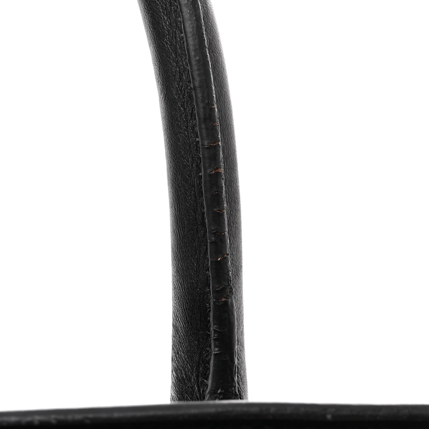 Saint Laurent Python Calfskin Embossed Small Sac de Jour Black 16 of 17