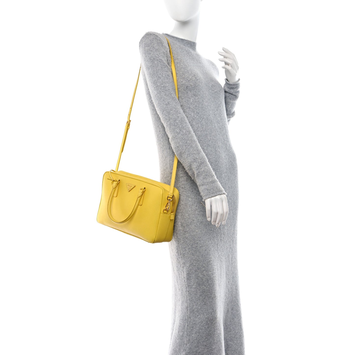 Saffiano Lux Bowler Girasole