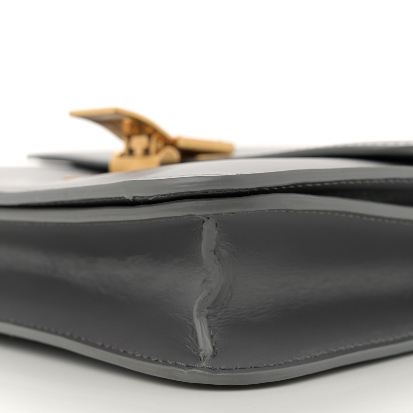 Box Calfskin Teen Classic Box Flap Bag Frost