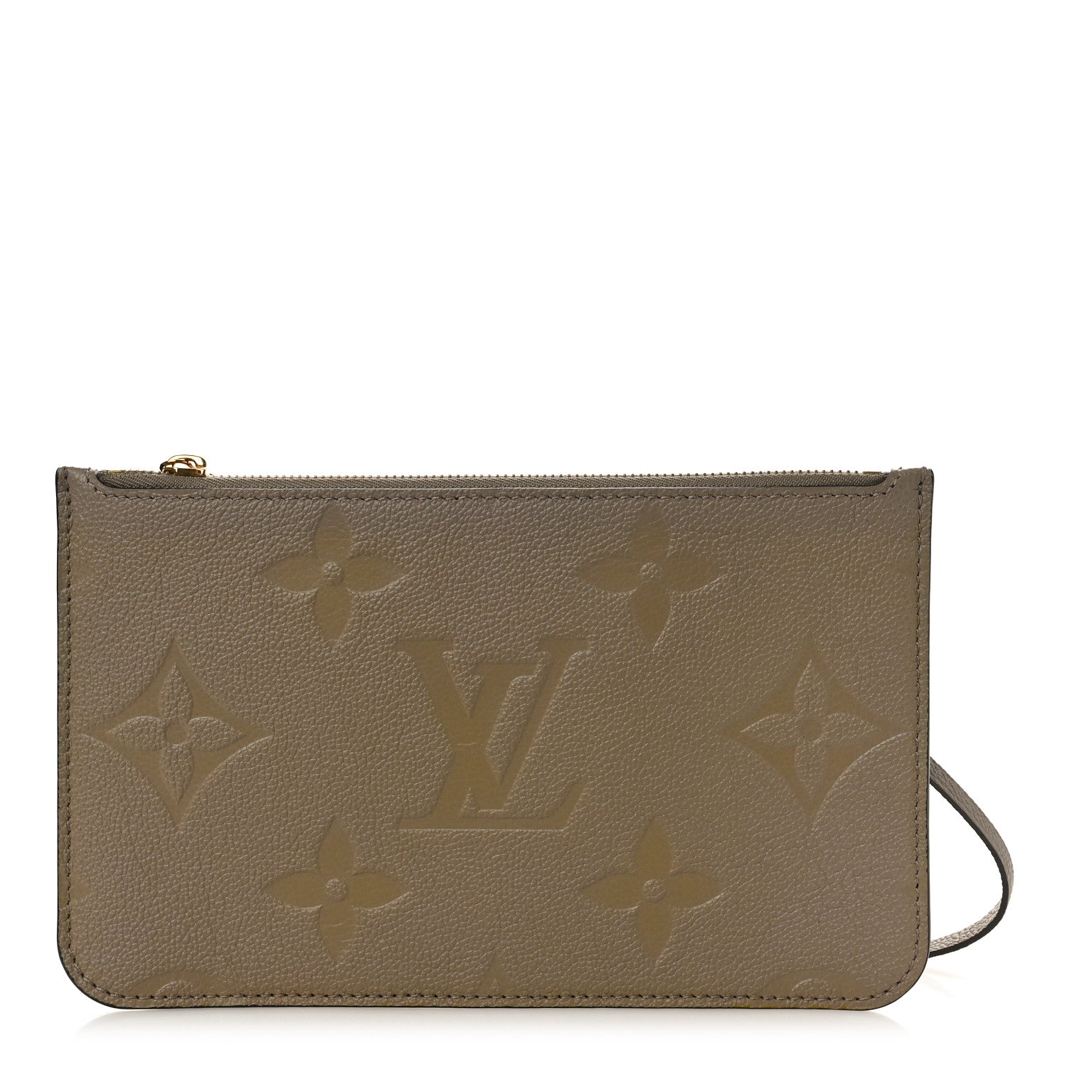 Louis Vuitton Empreinte Monogram Giant Neverfull MM Pochette Tourterelle 1 of 7