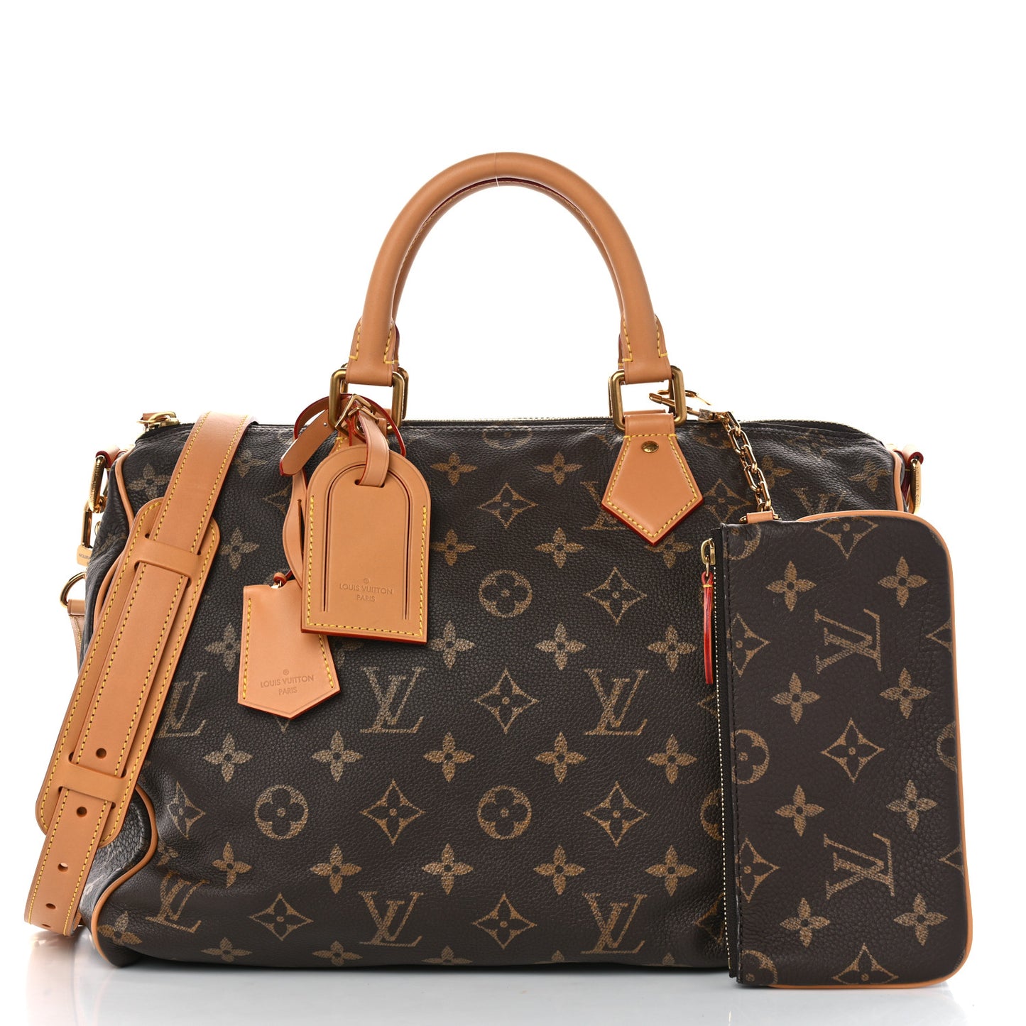 Calfskin Monogram Speedy P9 Bandouliere 40