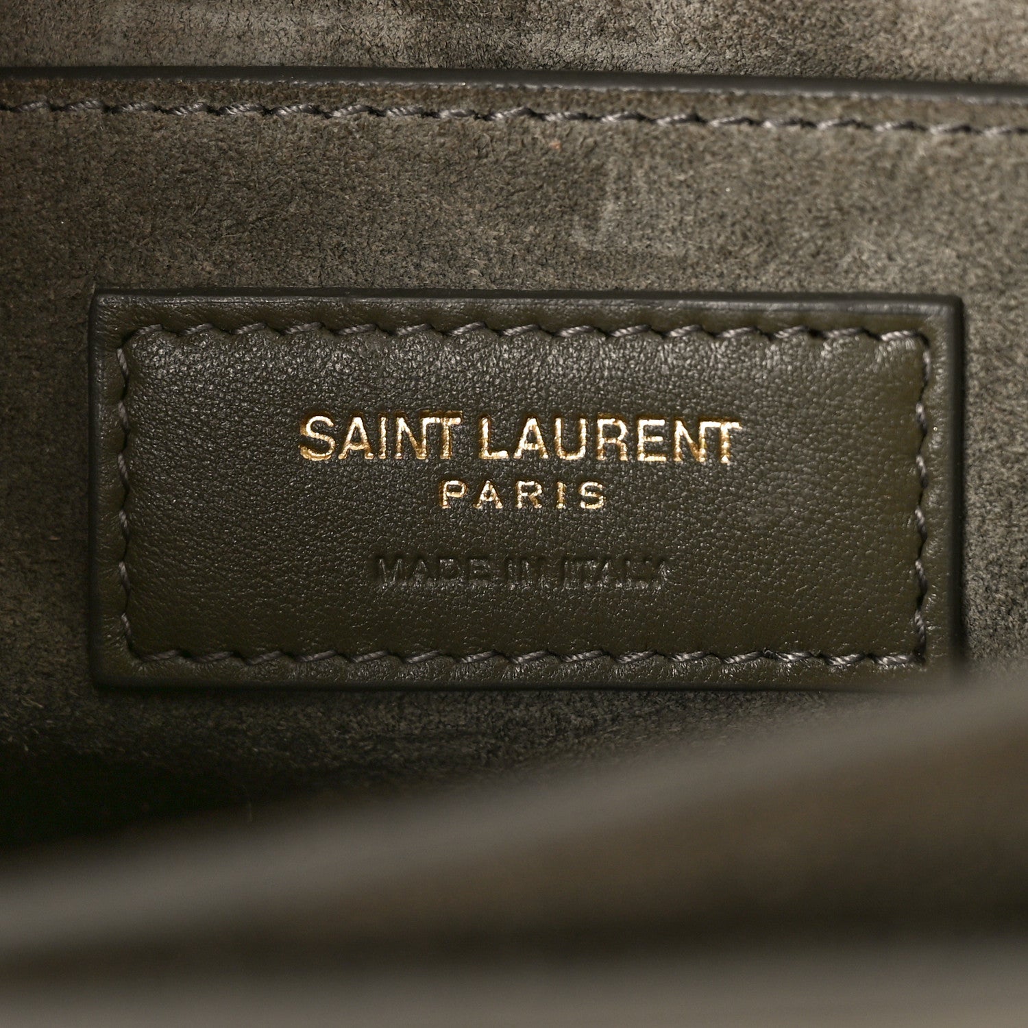 Saint Laurent Calfskin Medium Monogram Sunset Fog 6 of 8