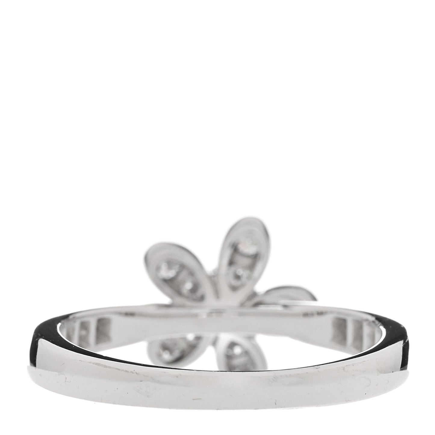 18K White Gold Diamond Socrate Ring 52 6
