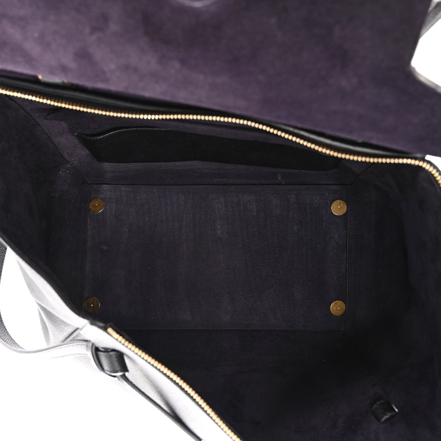 Grained Calfskin Small Belt Bag Black
