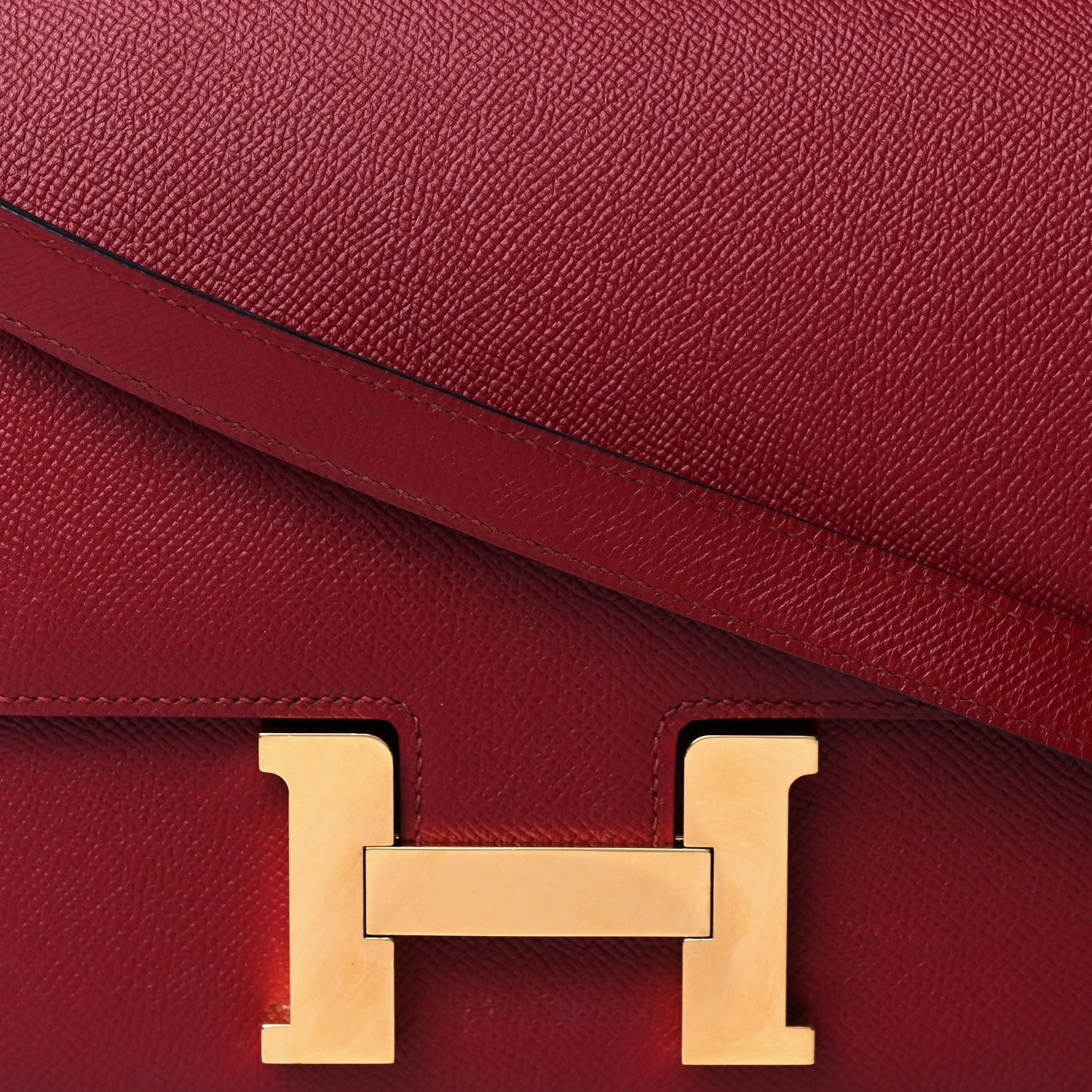 Hermes Epsom Constance 24 Rouge Grenat 8 of 10