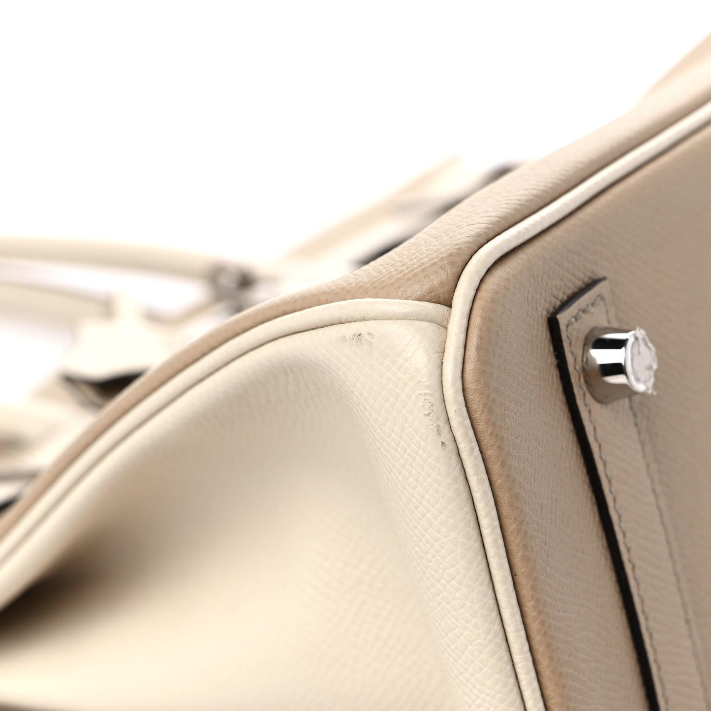 Epsom Horseshoe Birkin 30 Trench Craie