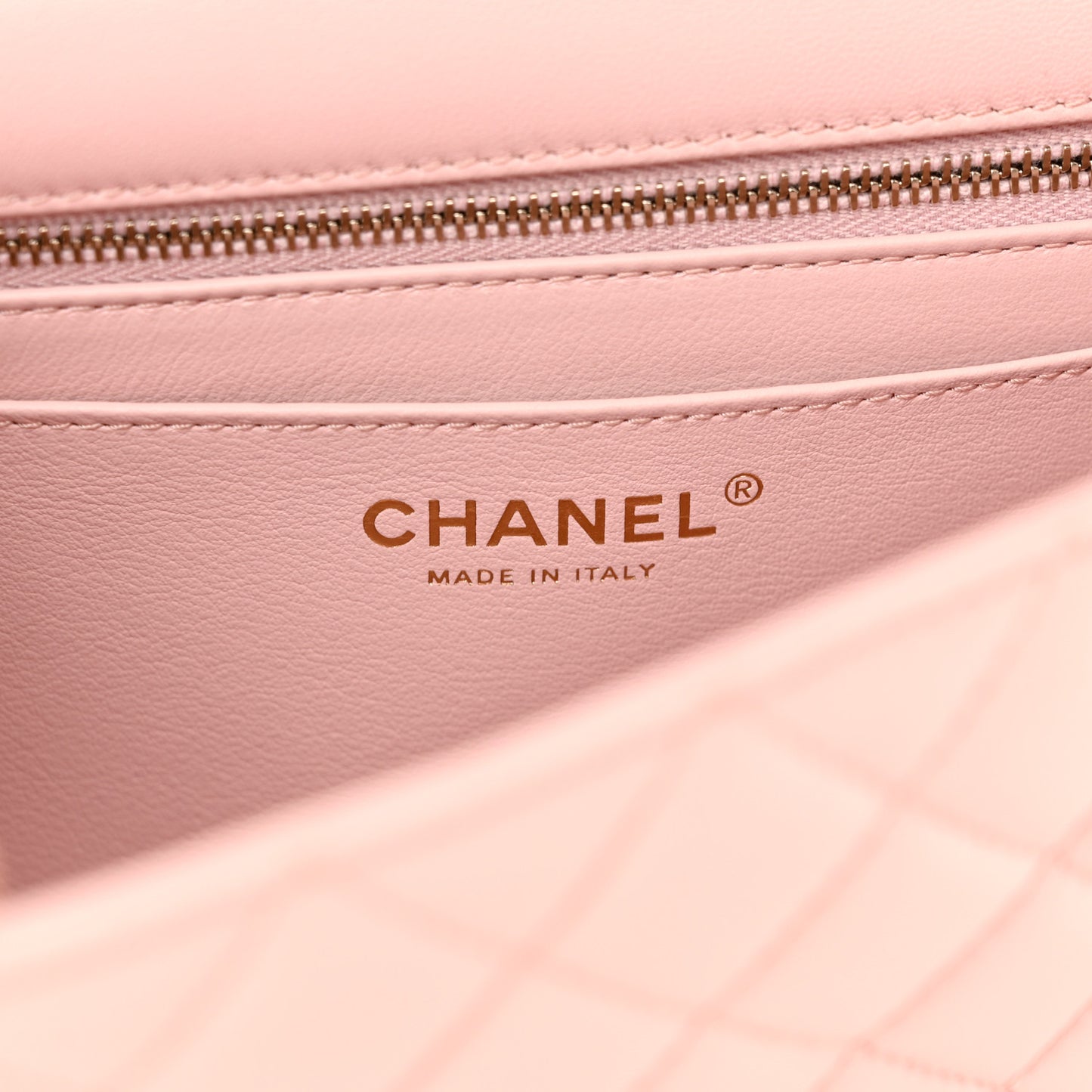 Lambskin Quilted Small Sweet Camellia Flap Light Pink