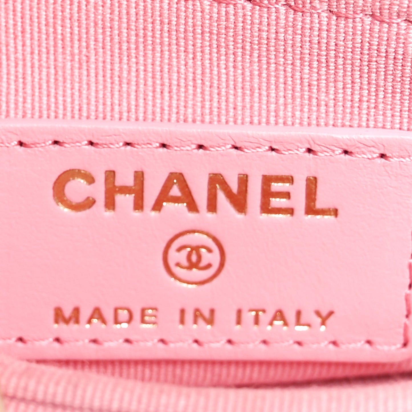 Quilted CC Mini Flap Pink