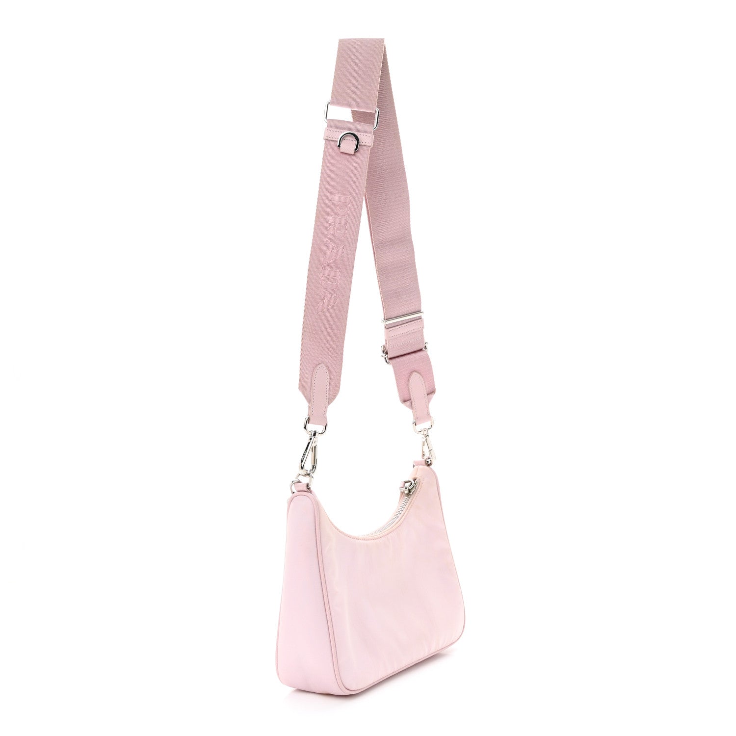 Prada Nylon Re-Edition 2005 Shoulder Bag Alabastro 3 of 15