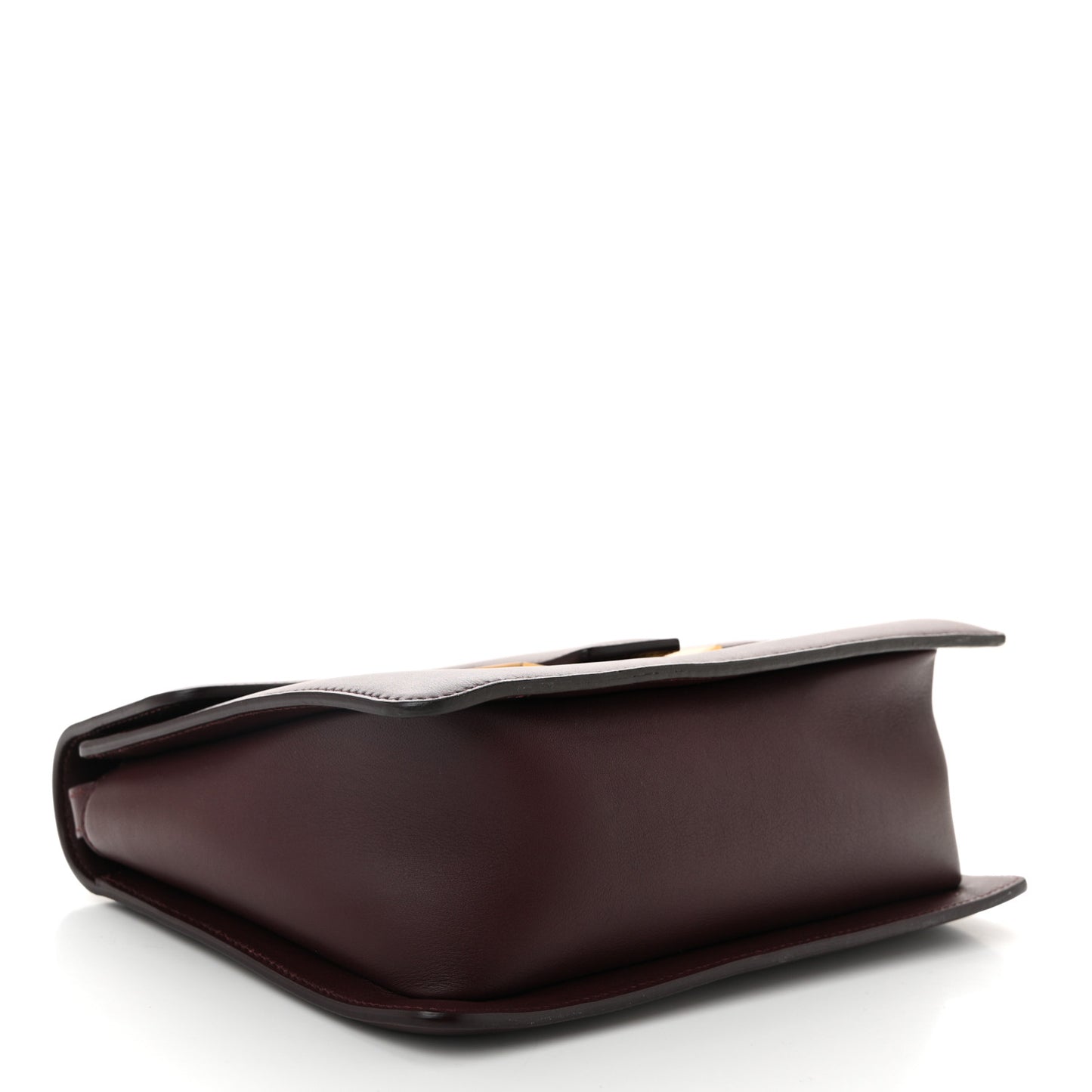 Calfskin Medium Sienna Crossbody Bag Burgundy
