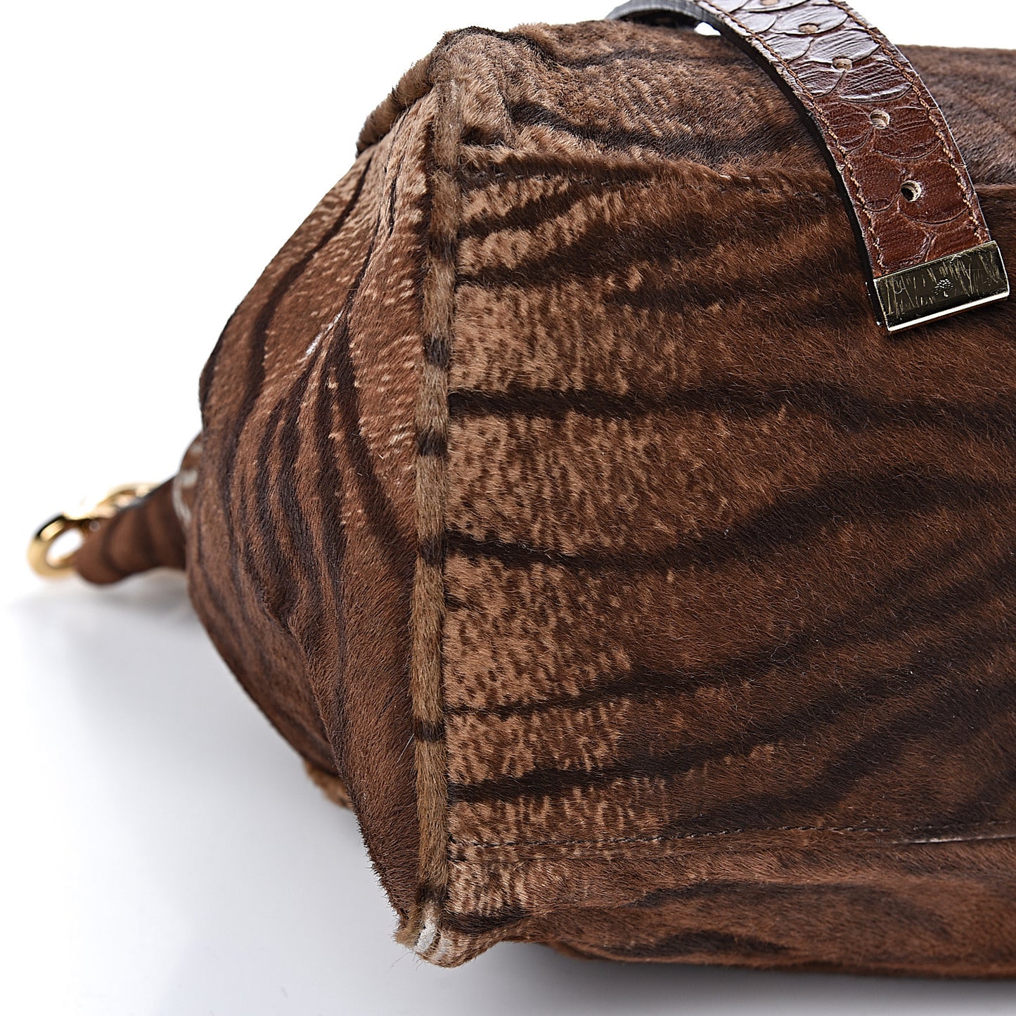 Pony Hair Oversized Alexa Brown