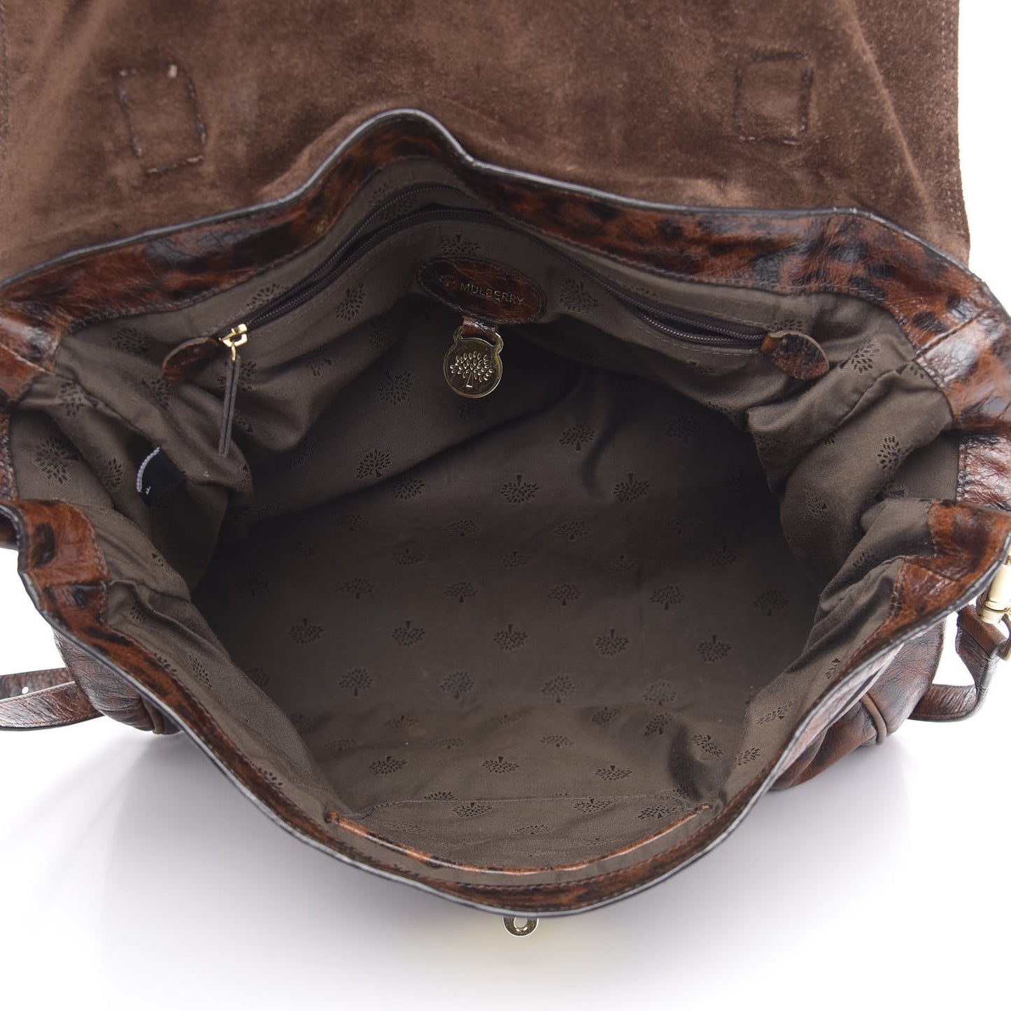 Shiny Leopard Oversized Alexa Dark Oak
