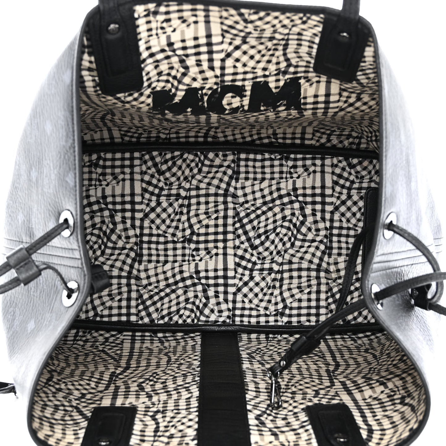 Visetos Large Liz Reversible Shopper Tote Black