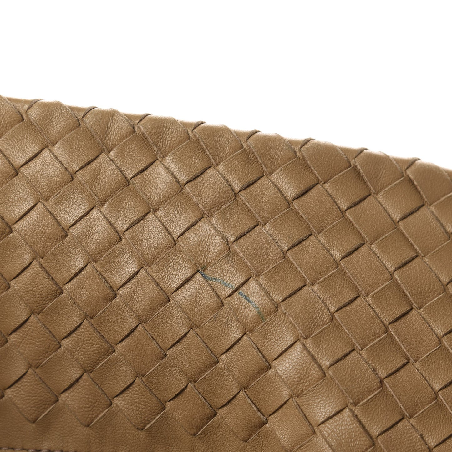 Nappa Intrecciato Large Seamless Tote Camel