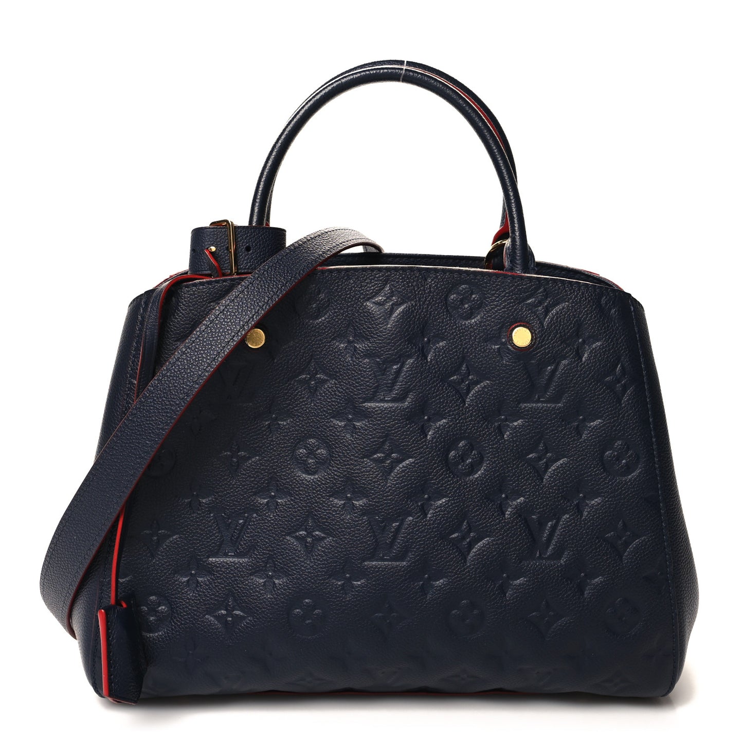 Empreinte Montaigne MM Marine Rouge